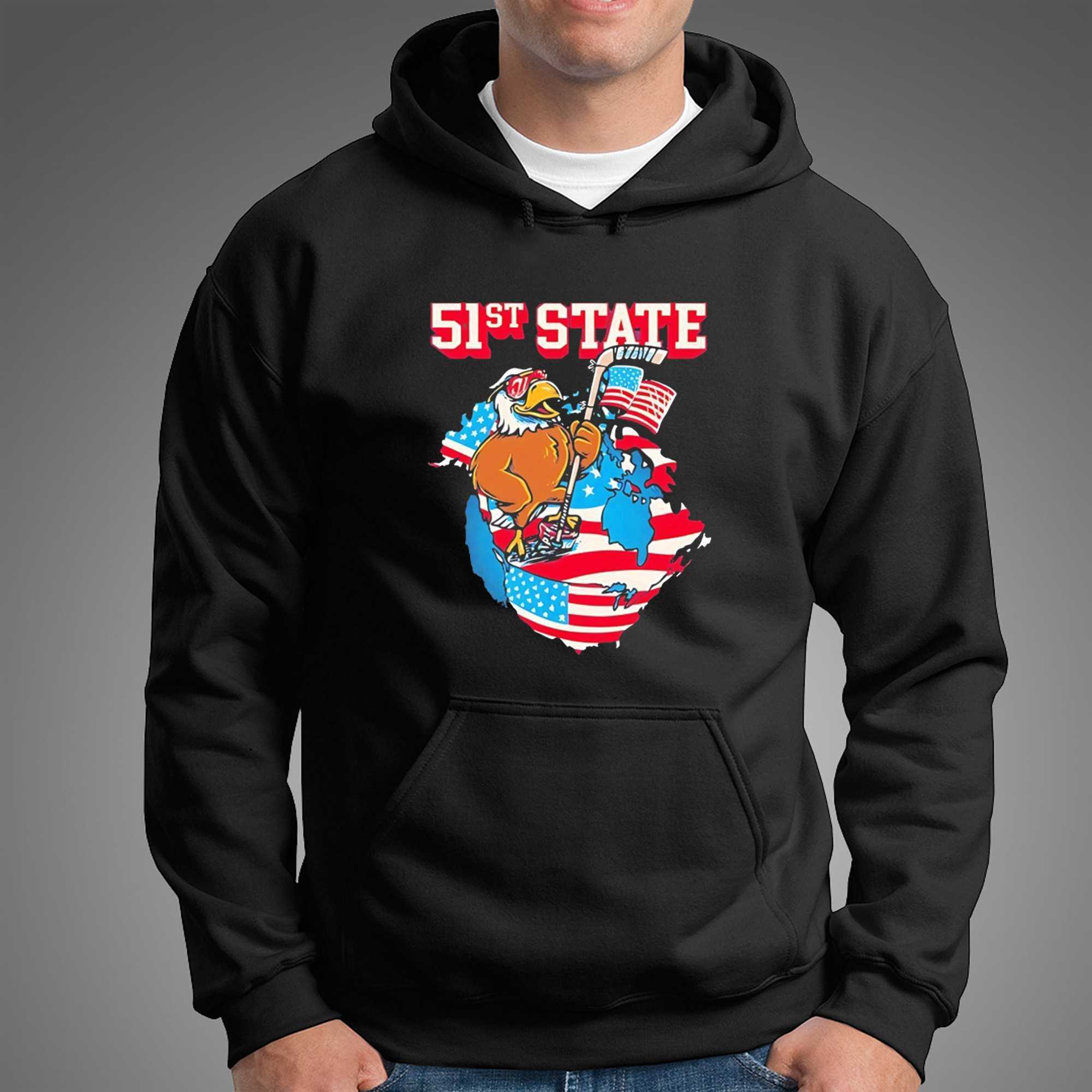 51st State Pocket American Eagle Pocket Tee