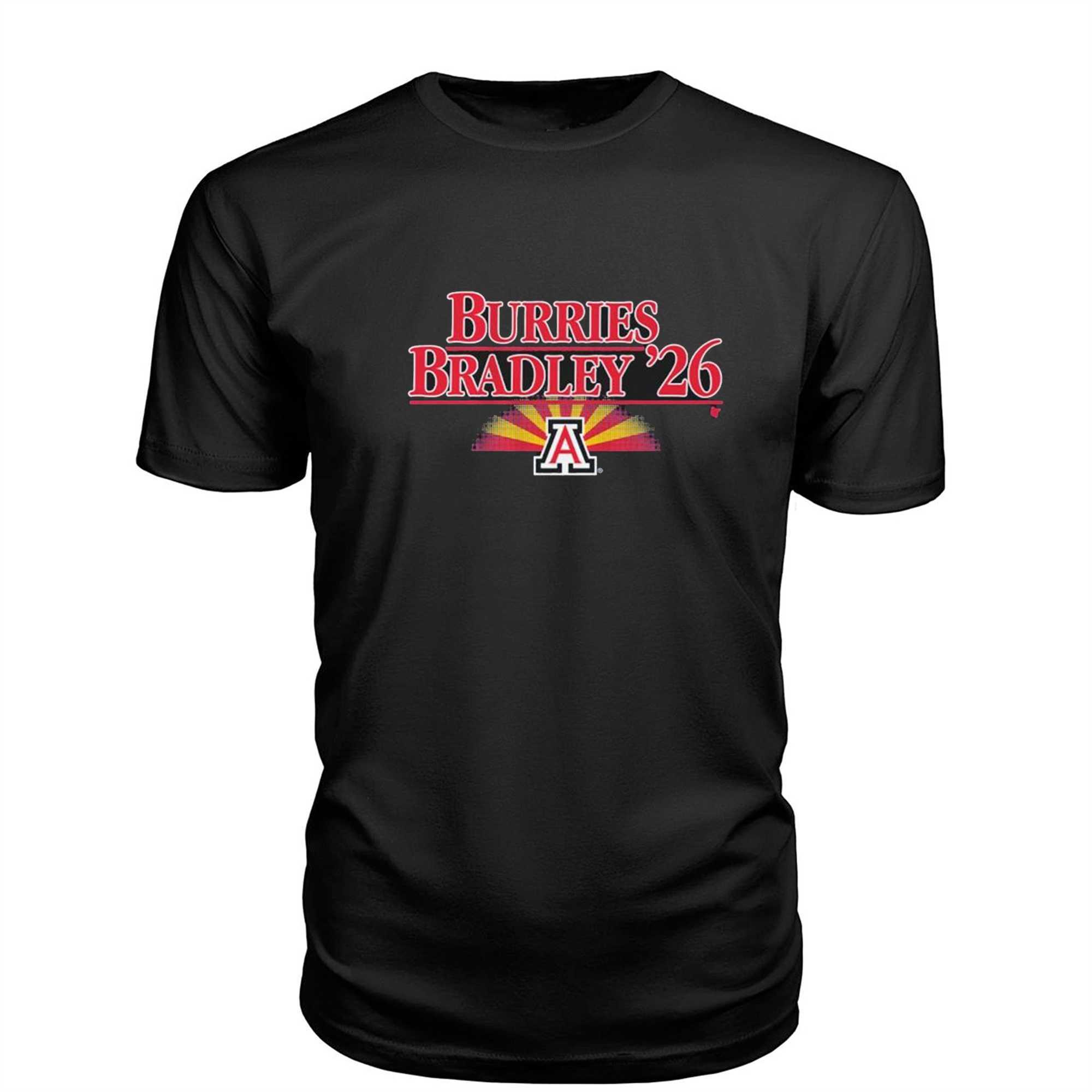 Official Arizona Basketball Brayden Burries-jaden Bradley 26 Shirt Official Arizona Basketball Brayden Burries-jaden Bradley 26 Shirt
