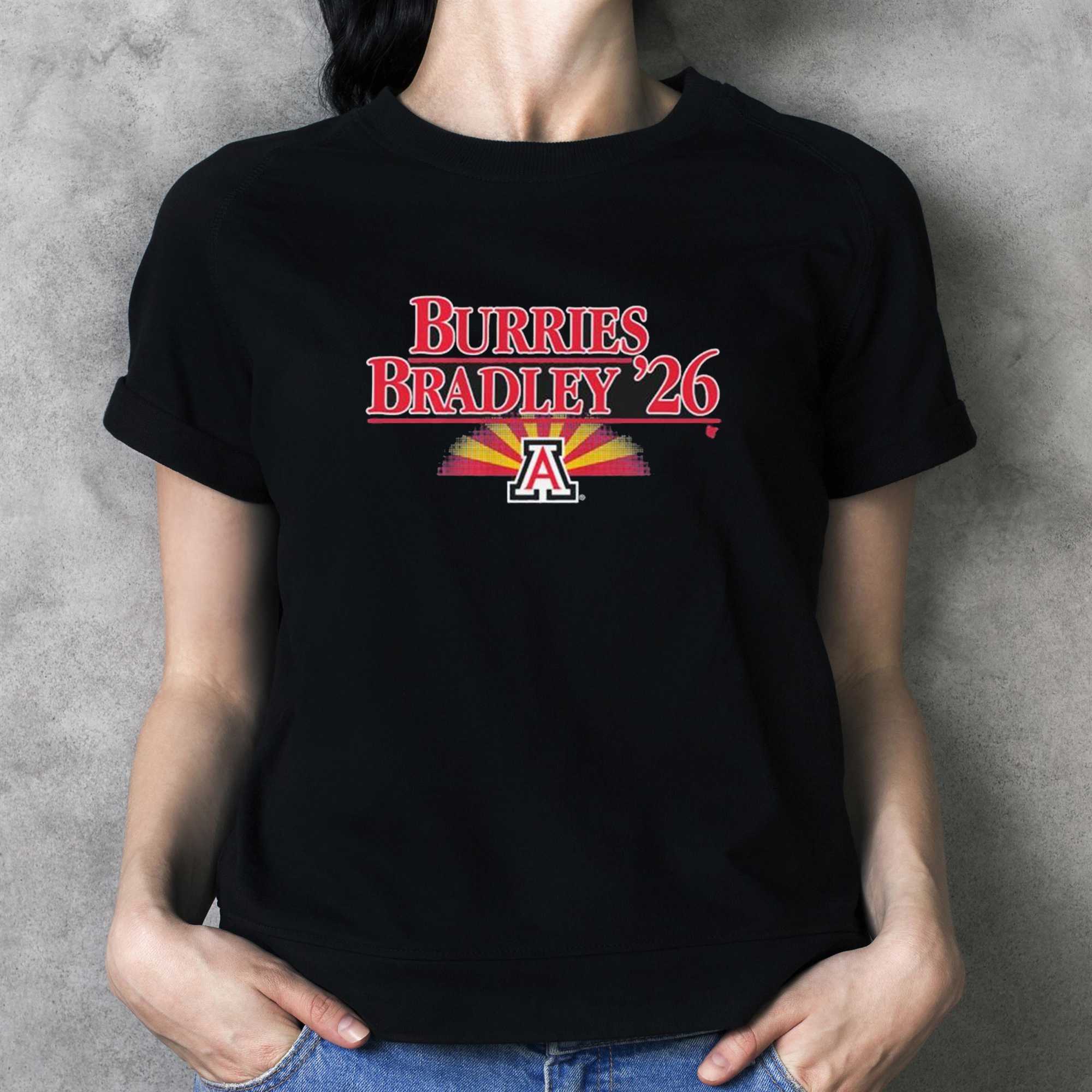 Official Arizona Basketball Brayden Burries-jaden Bradley 26 Shirt Official Arizona Basketball Brayden Burries-jaden Bradley 26 Shirt