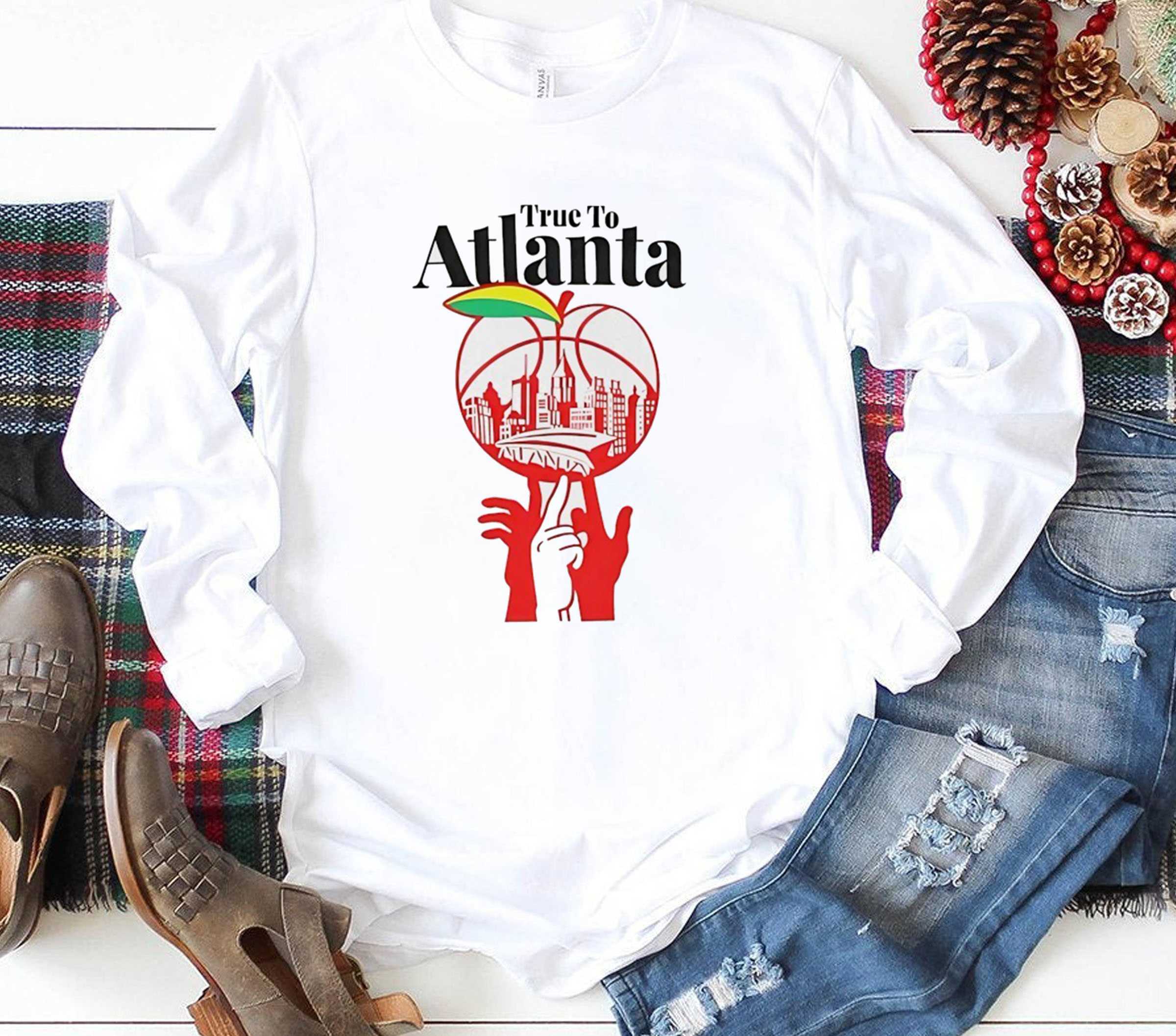 Atlanta Hawks True To Atlanta Tee Atlanta Hawks True To Atlanta Tee