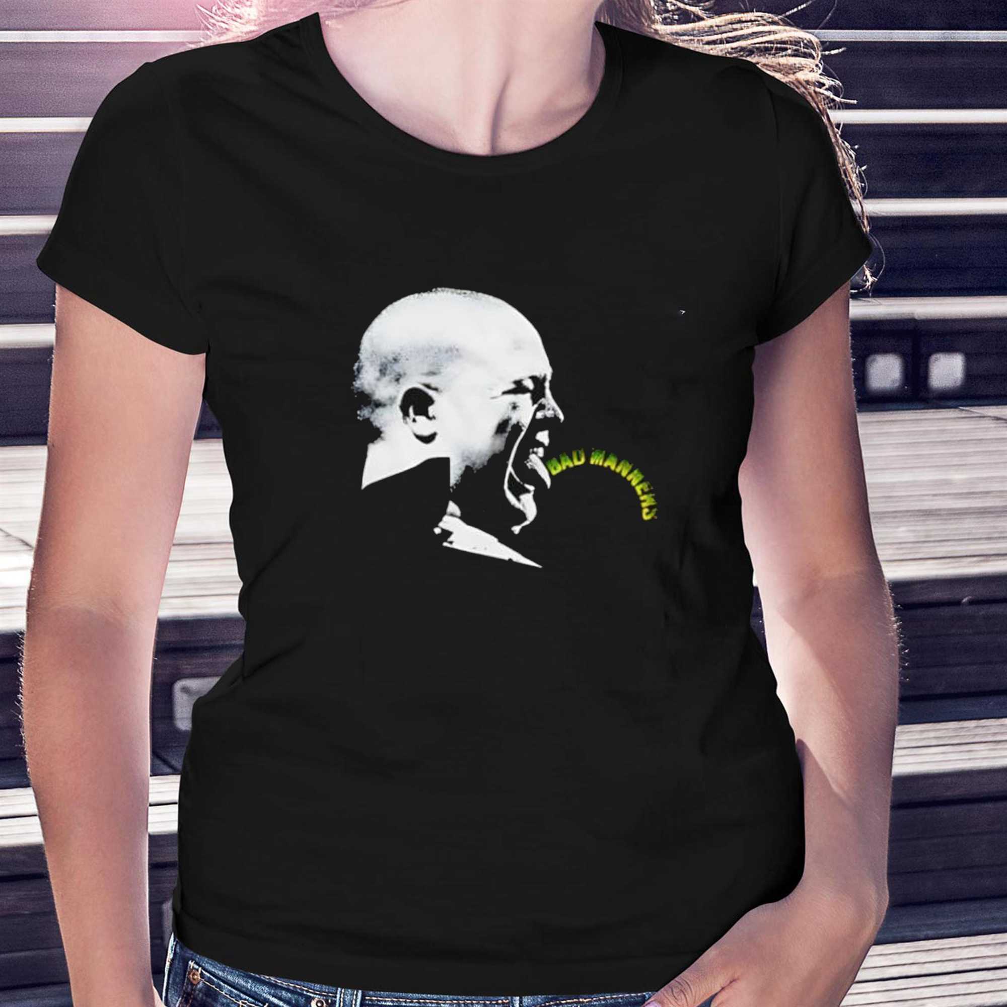 Bad Manners Buster Bloodvessel Profile Portrait Large Tongue Out Tee Bad Manners Buster Bloodvessel Profile Portrait Large Tongue Out Tee