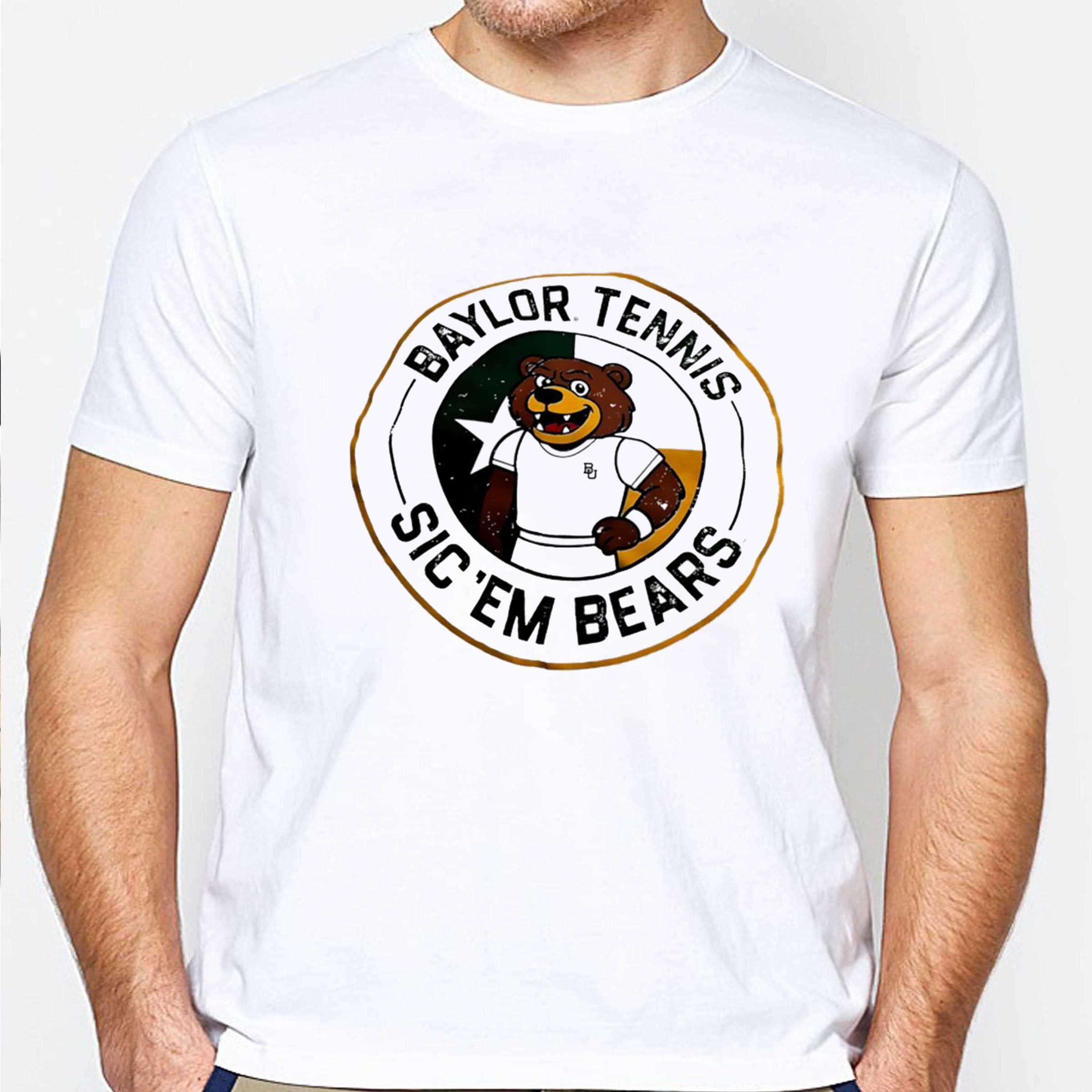 Baylor Tennis Sicem Bears Tee Baylor Tennis Sicem Bears Tee