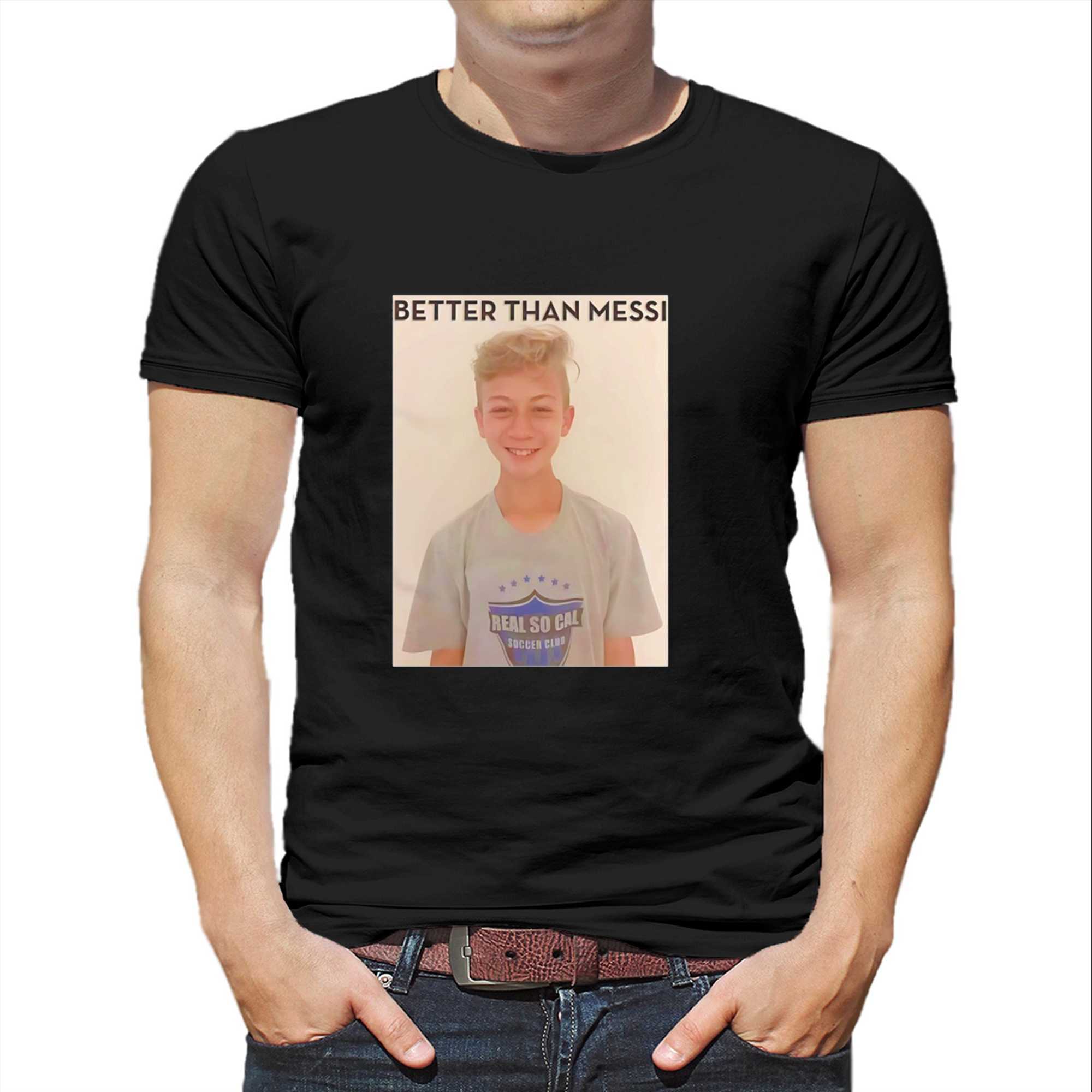 Better Than Messi Tee