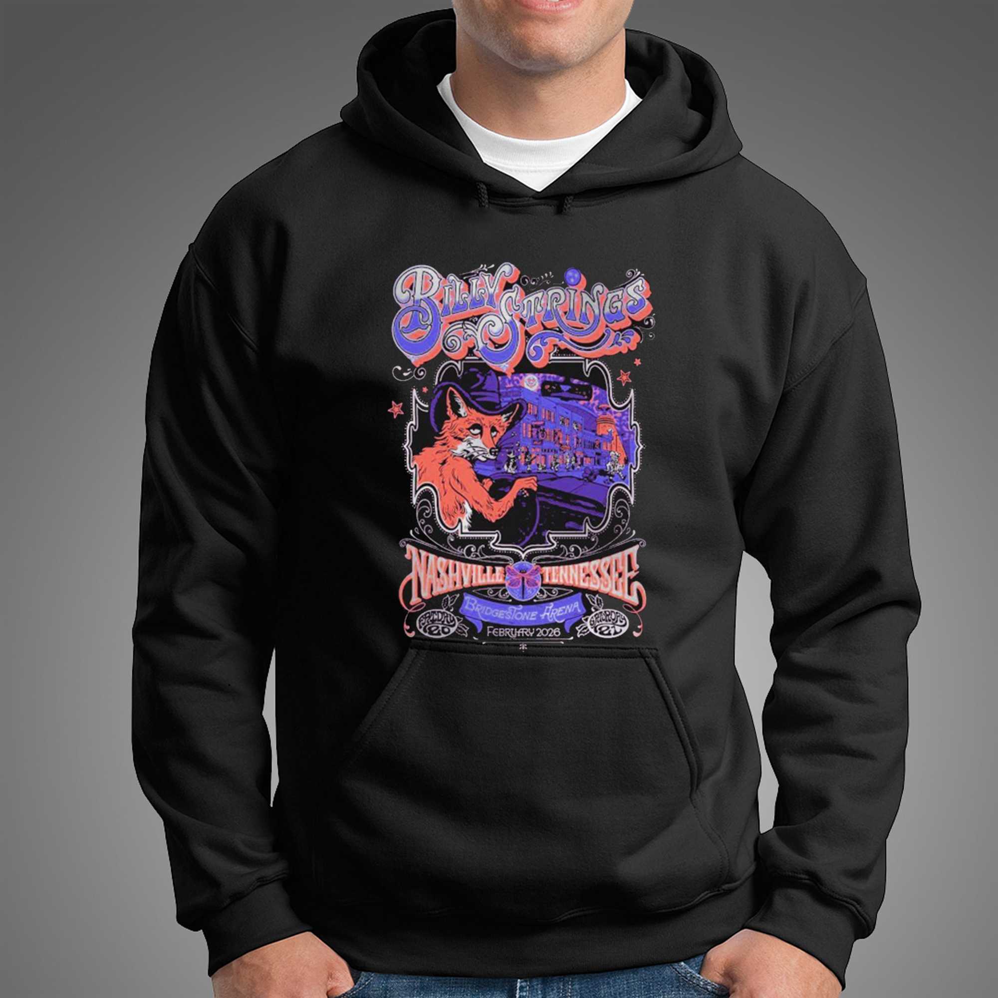 Billy Strings Bridgestone Arena Feb 20 Tee