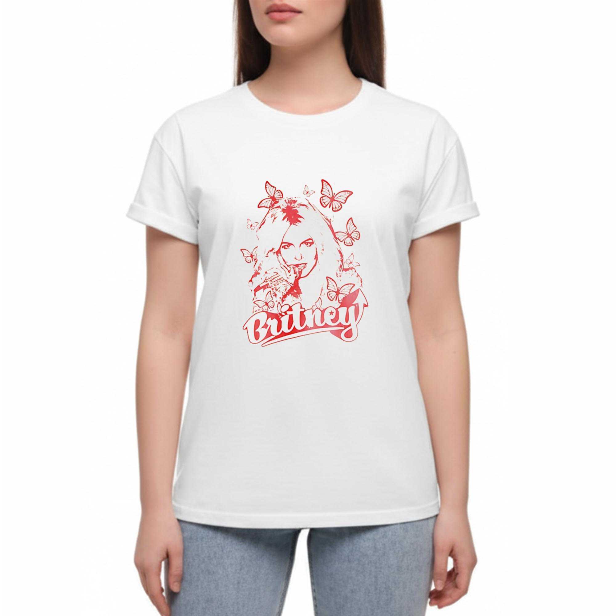 Britney Spears Butterfly Tee Britney Spears Butterfly Tee