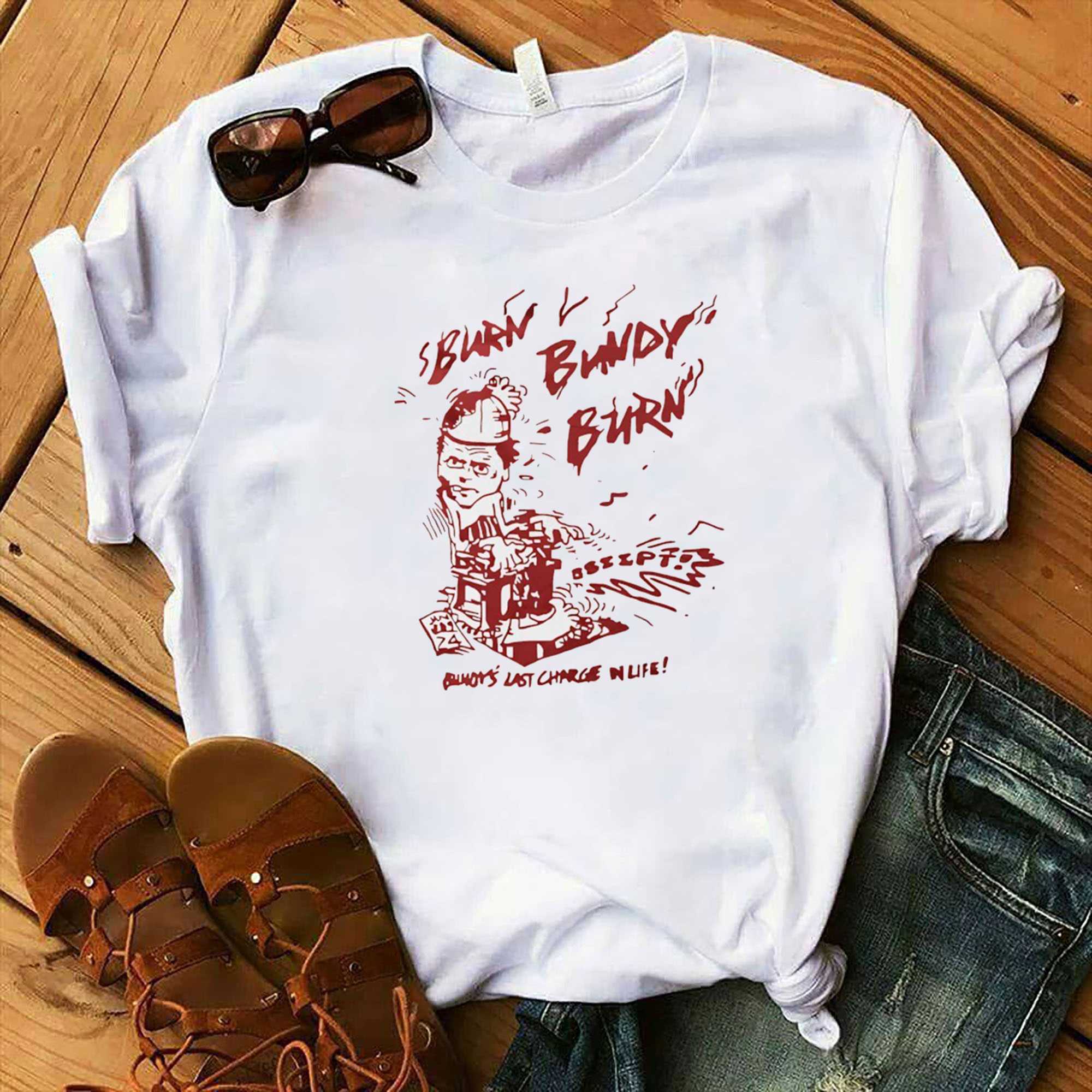 Burn Bundy Serial Killer Vintage Tee