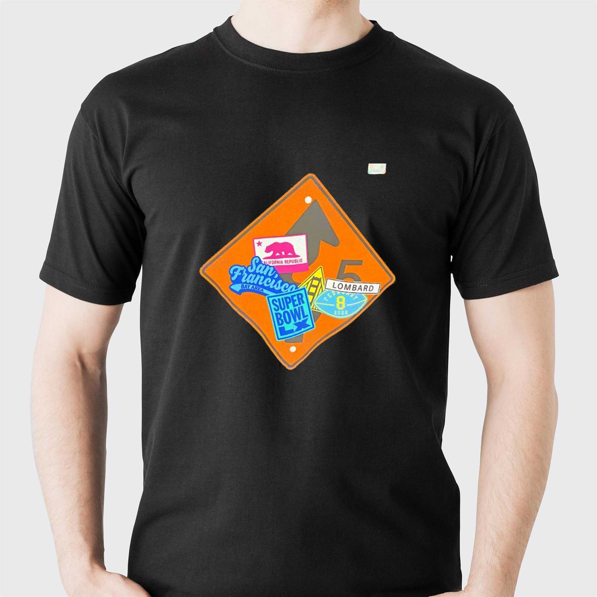 California Republic San Francisco Bay Area Super Bowl Lx Tee