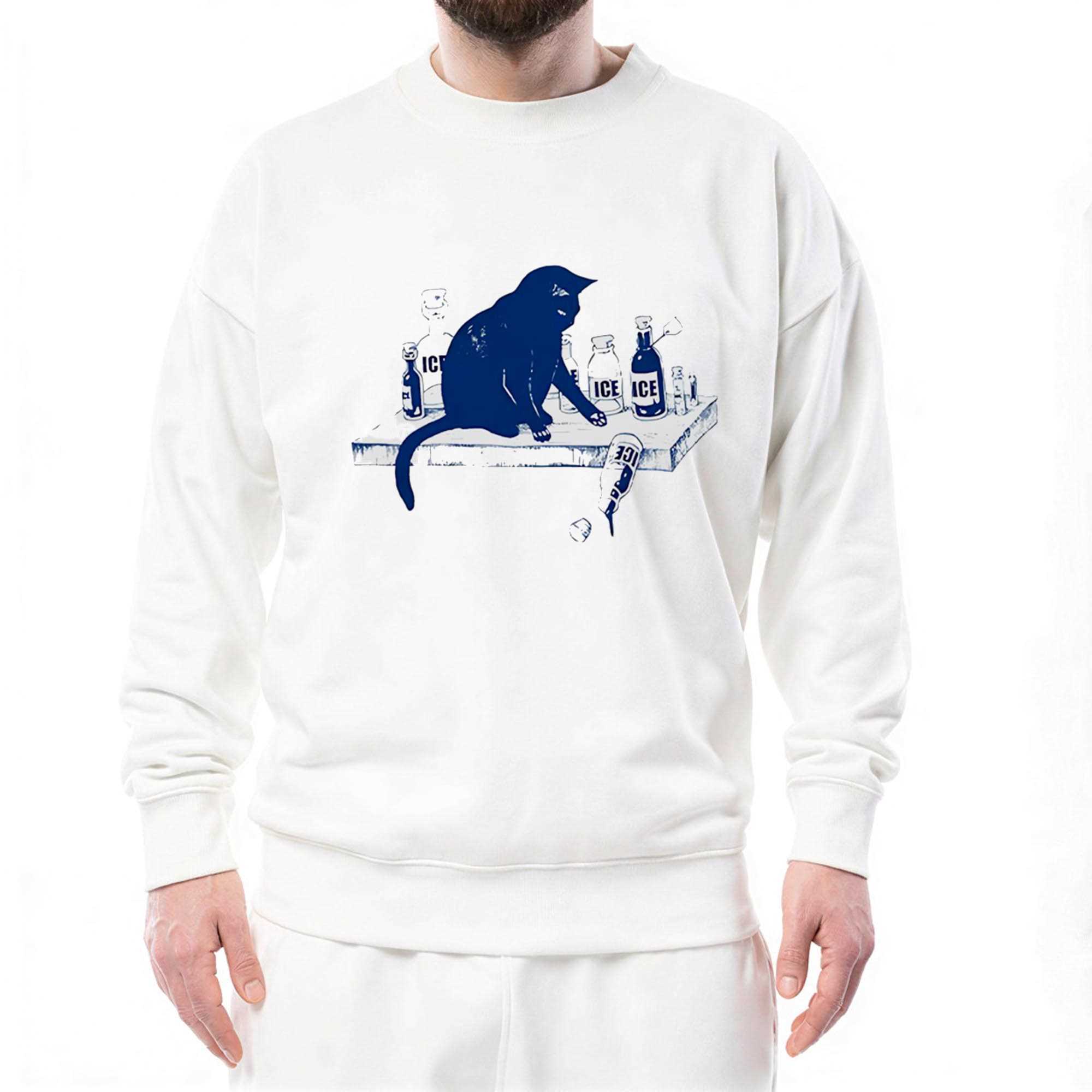 Cat Anti Ice Waffle Tee Cat Anti Ice Waffle Tee