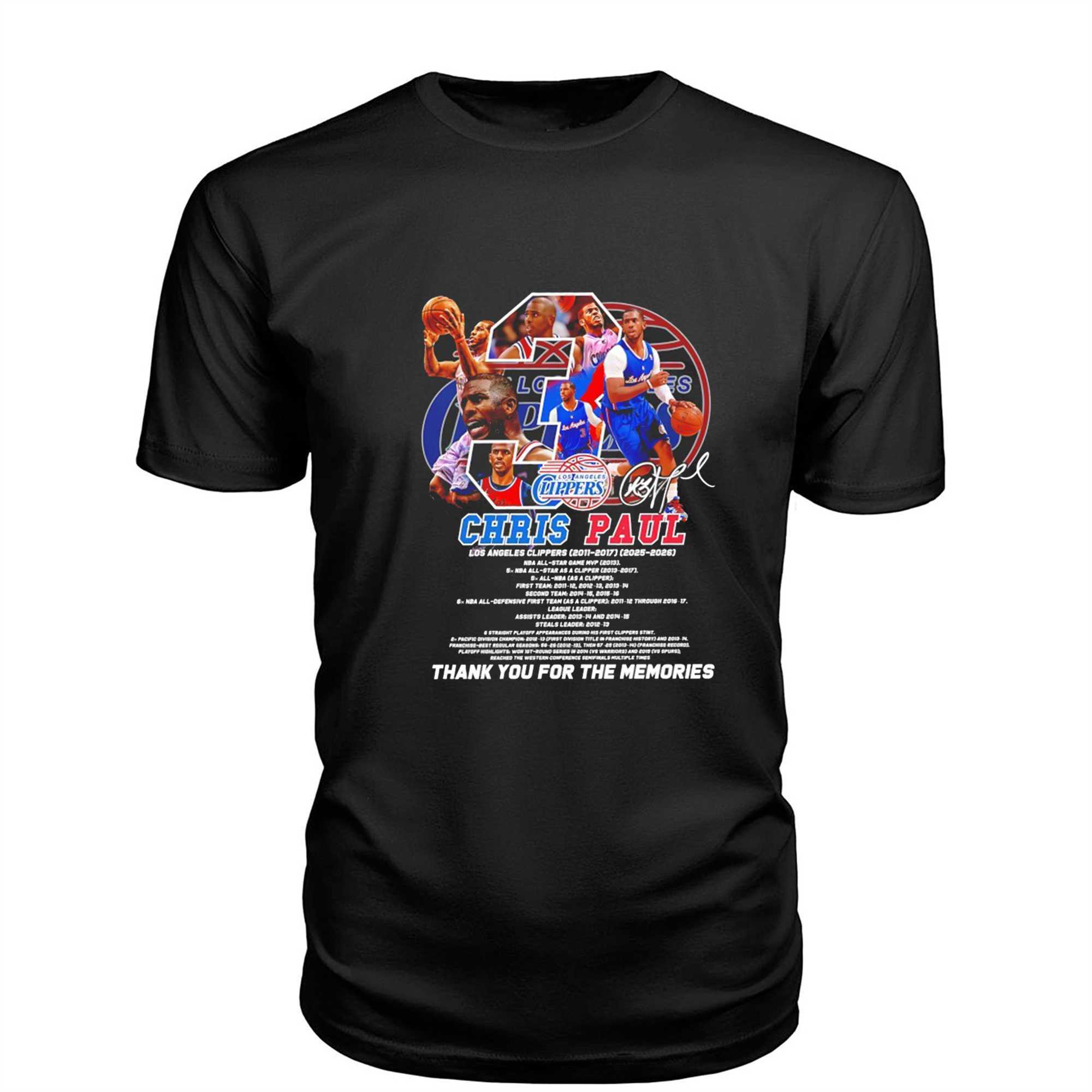 Chris Paul Los Angeles Clippers Thank You For The Memories Tee