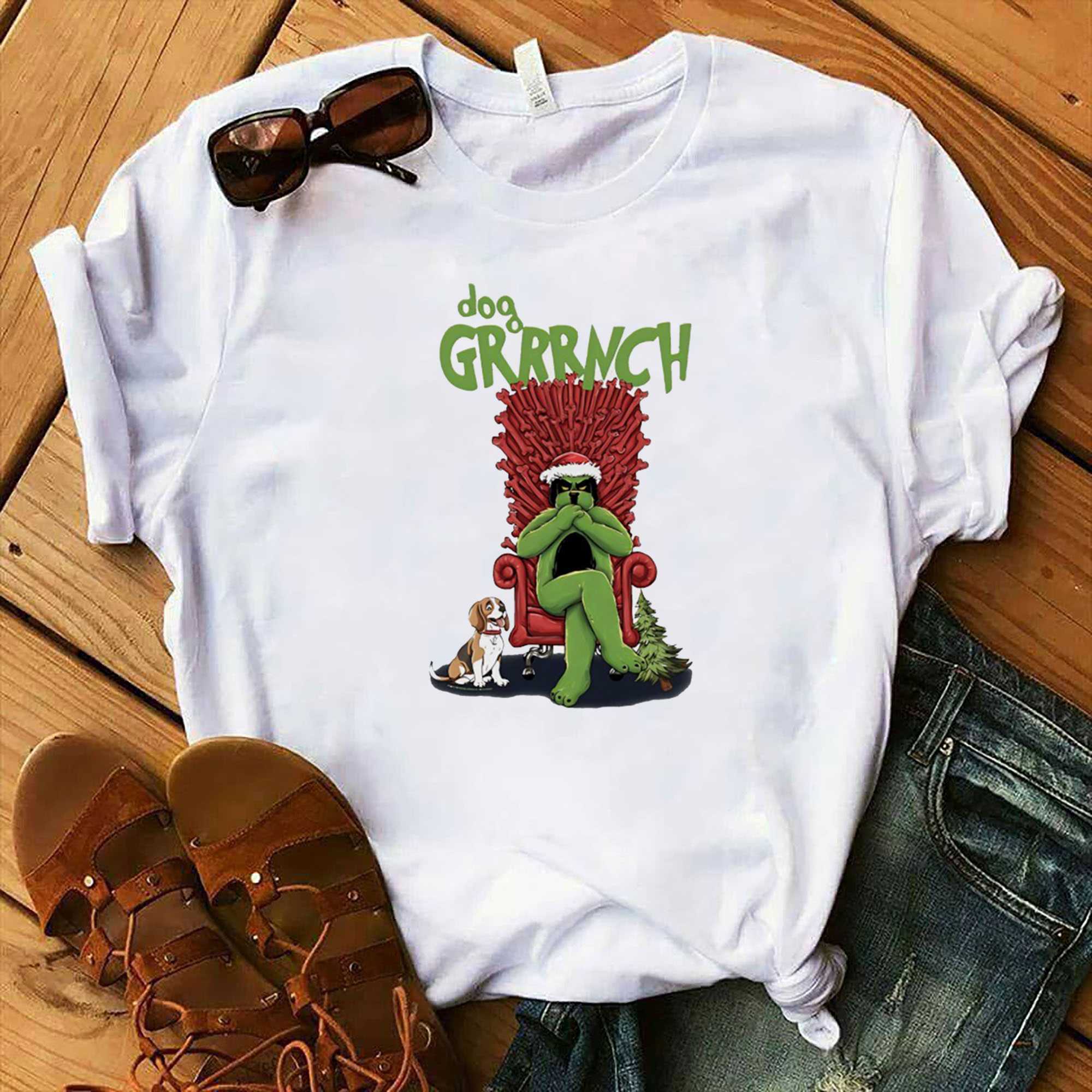 Dog Grrrinch Christmas Tee