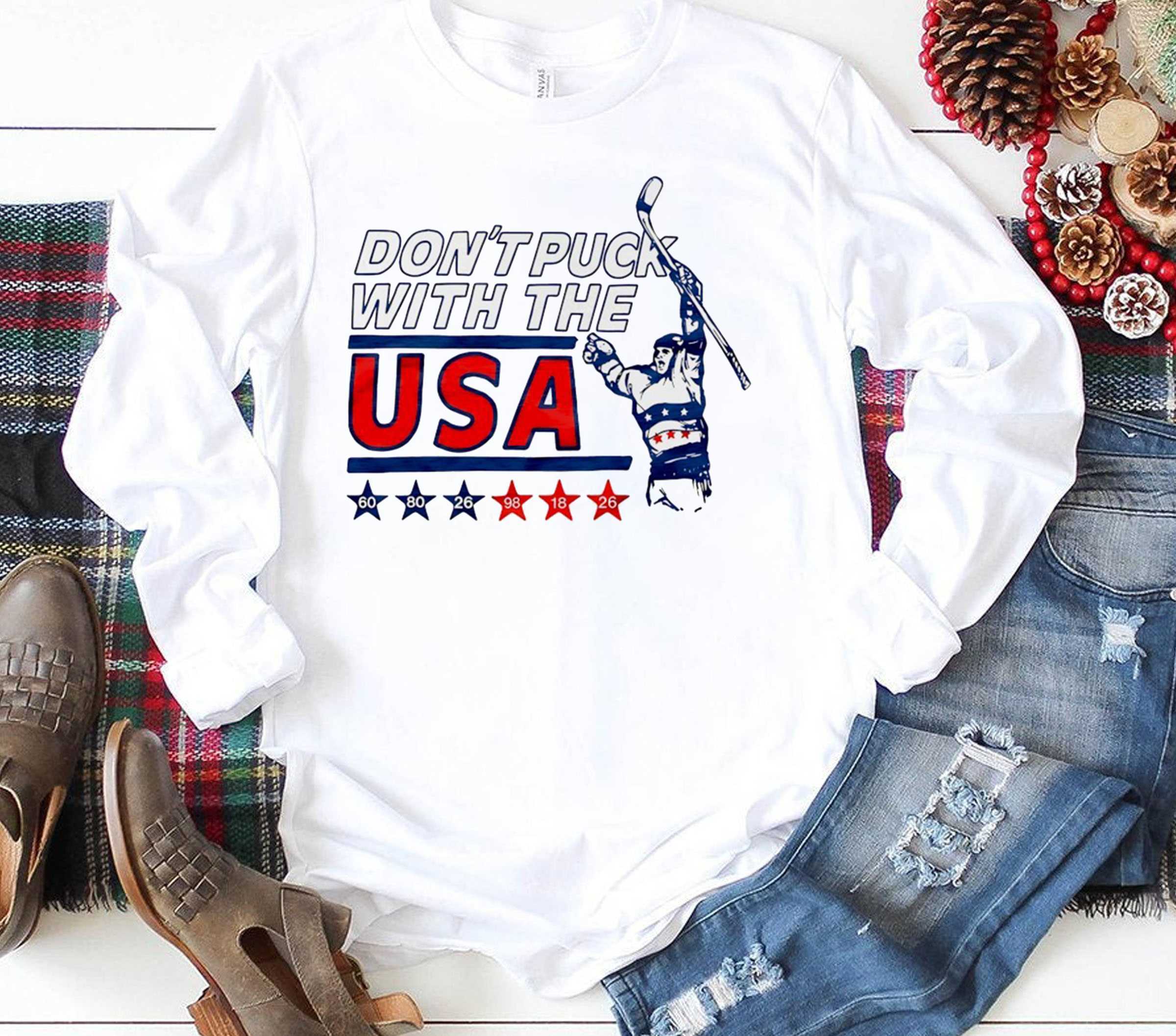 Dont Puck With The Usa Tee