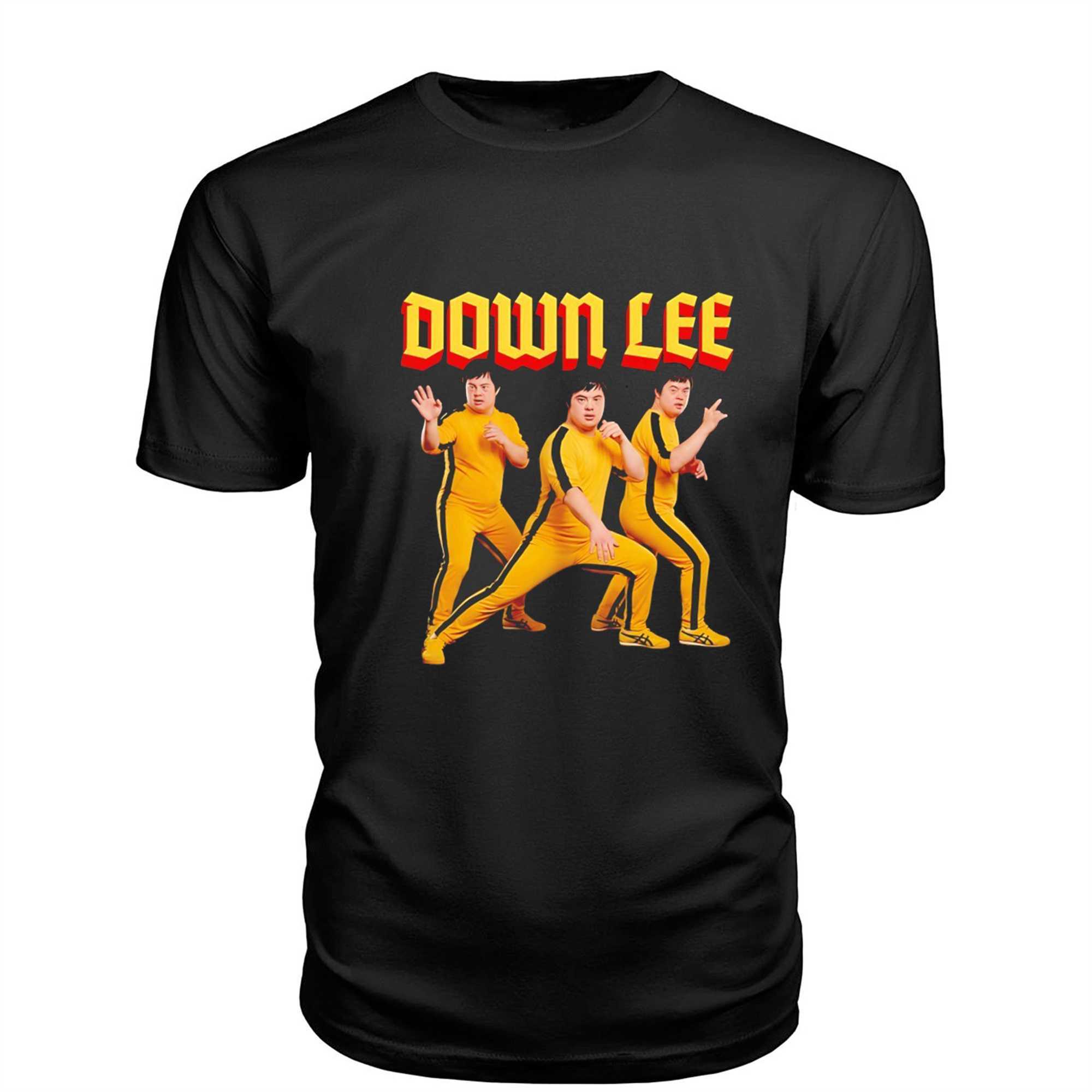 Down Lee X Bruce Lee Parody Tee