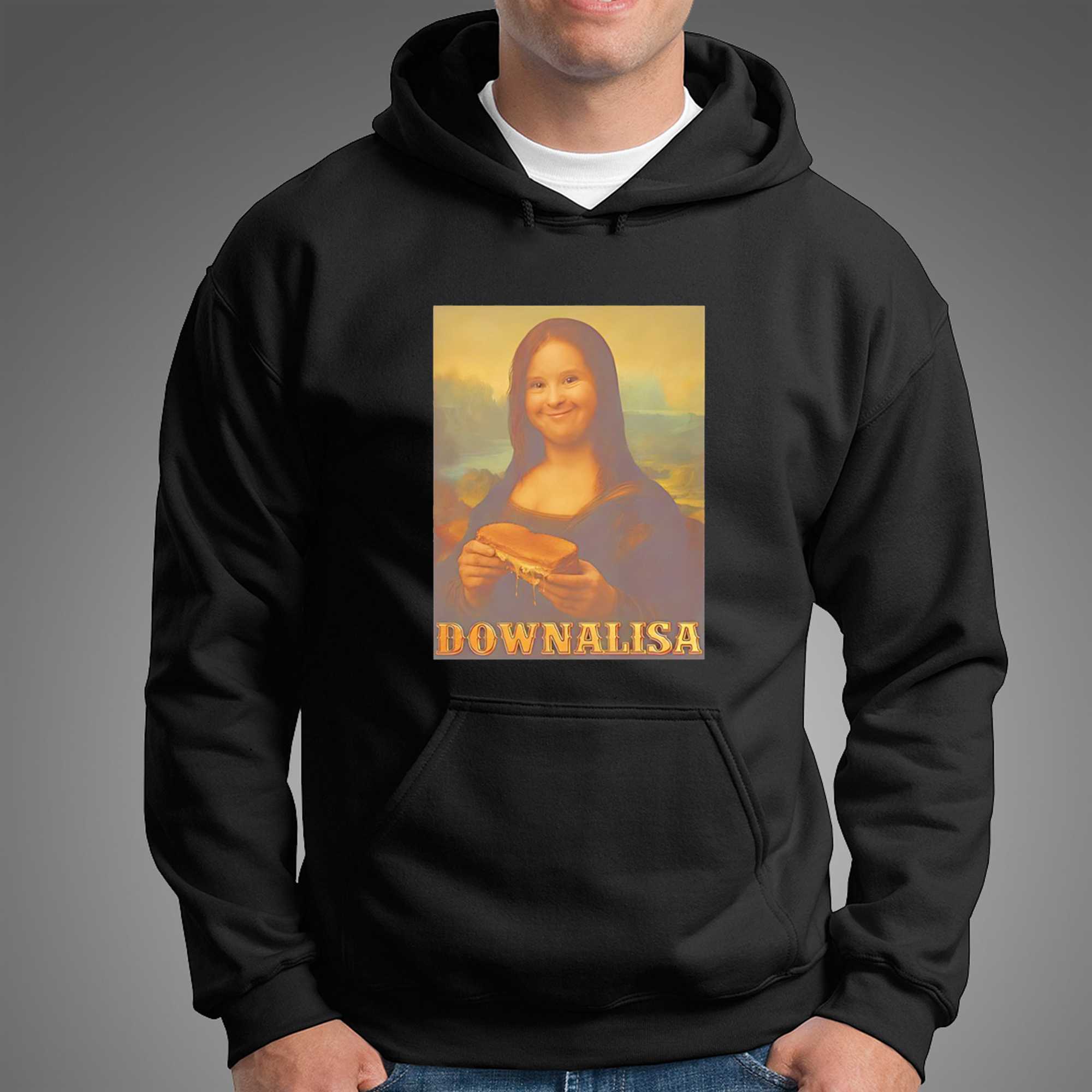 Downalisa Mona Lisa Funny Tee Downalisa Mona Lisa Funny Tee