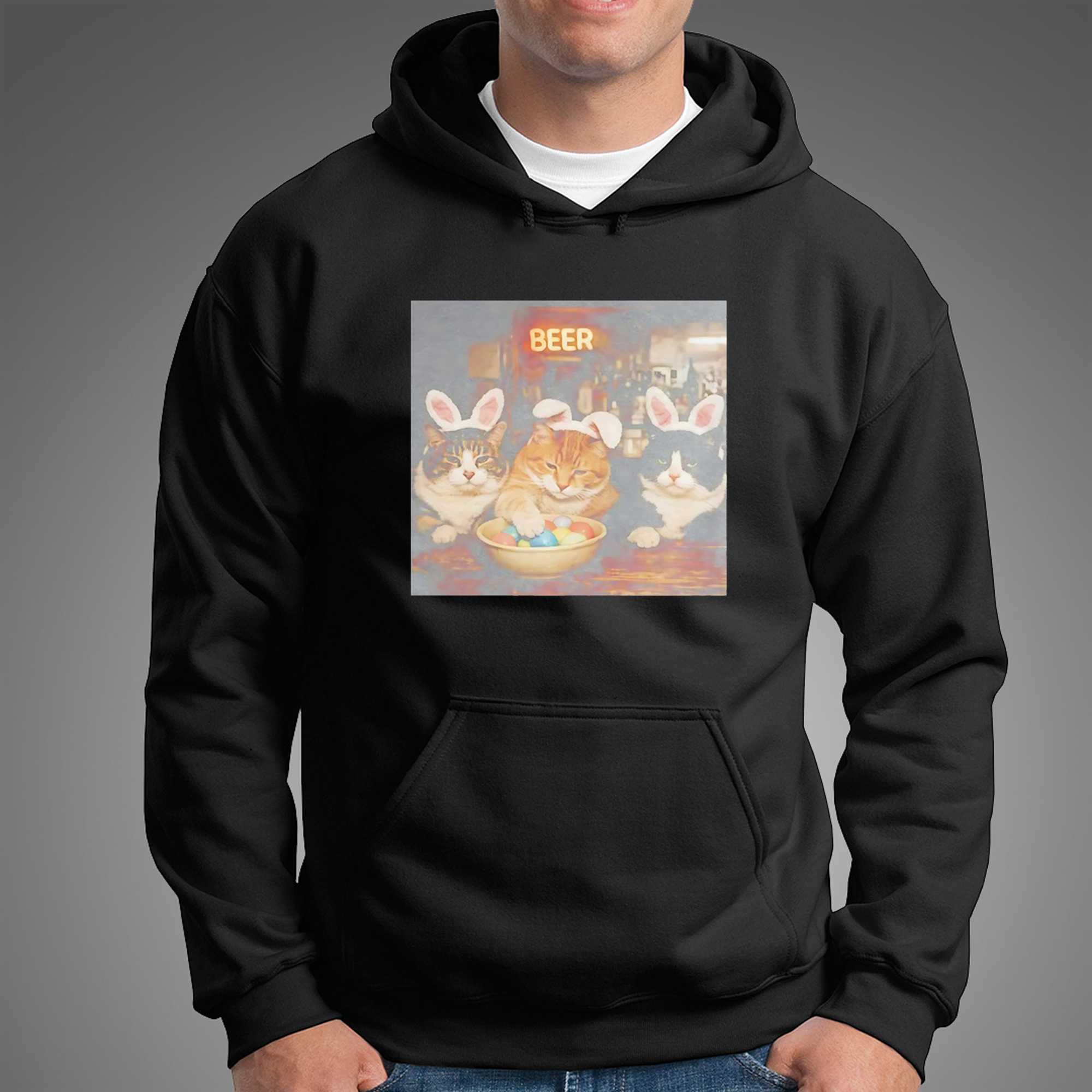 Easter Cat Graphic Tee