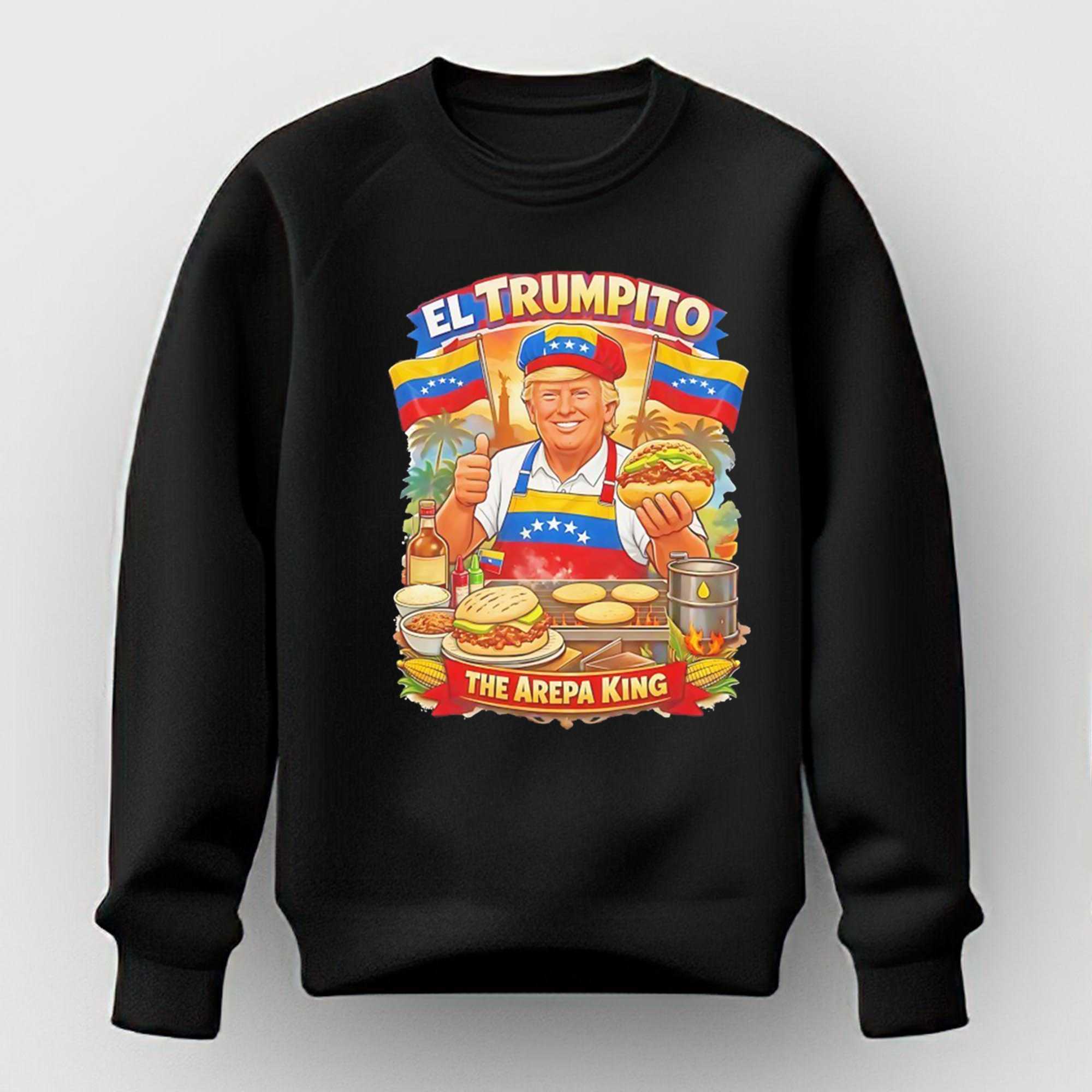 El Trumpito The Arepa King Tee El Trumpito The Arepa King Tee