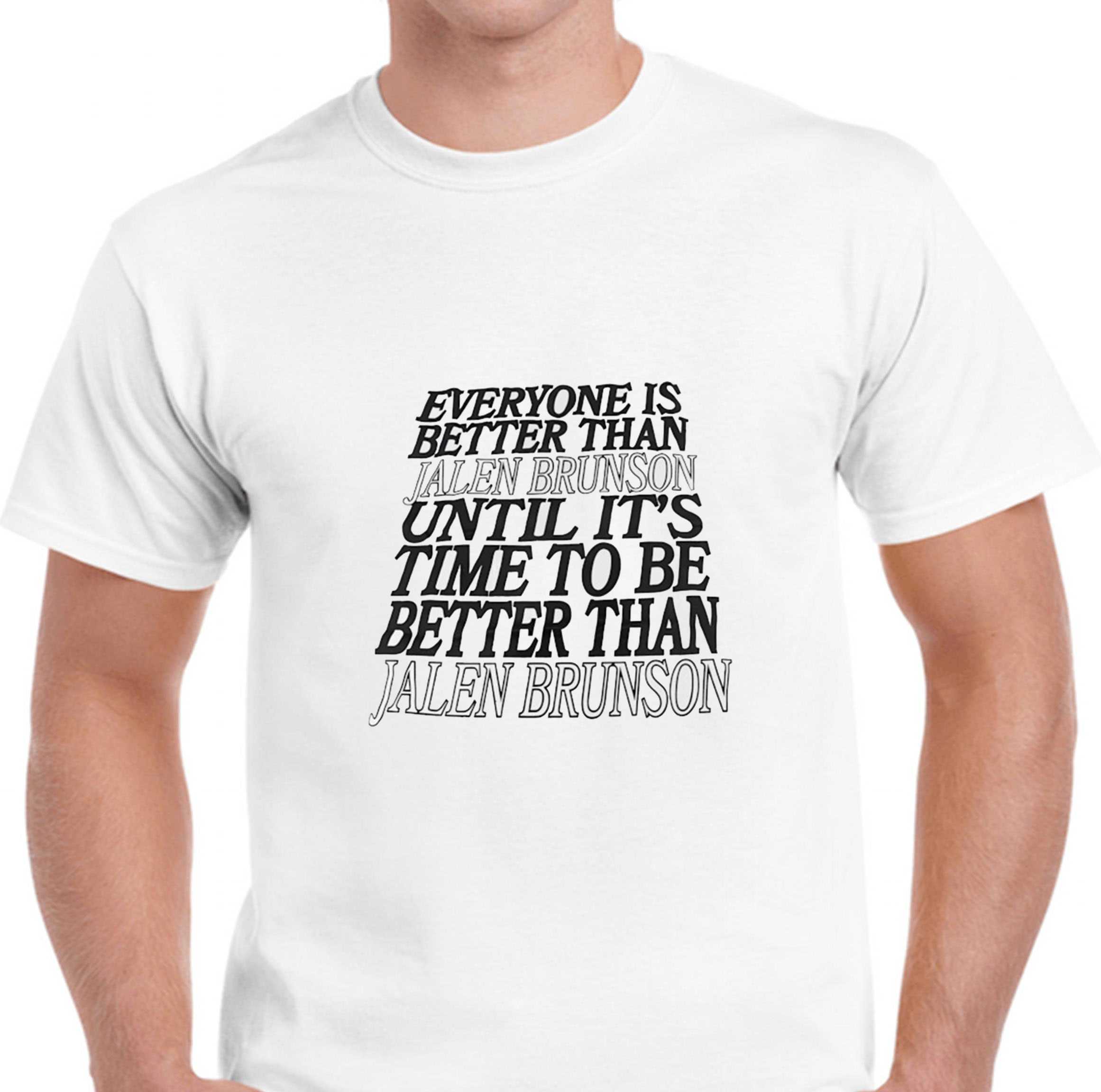 Everyone Is Better Than Jalen Brunson Until Its Time To Be Better Than Tee