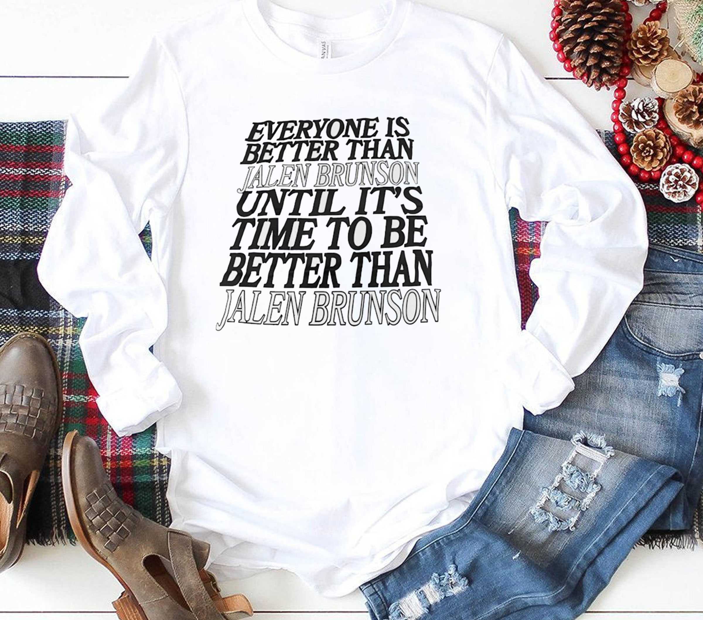 Everyone Is Better Than Jalen Brunson Until Its Time To Be Better Than Tee