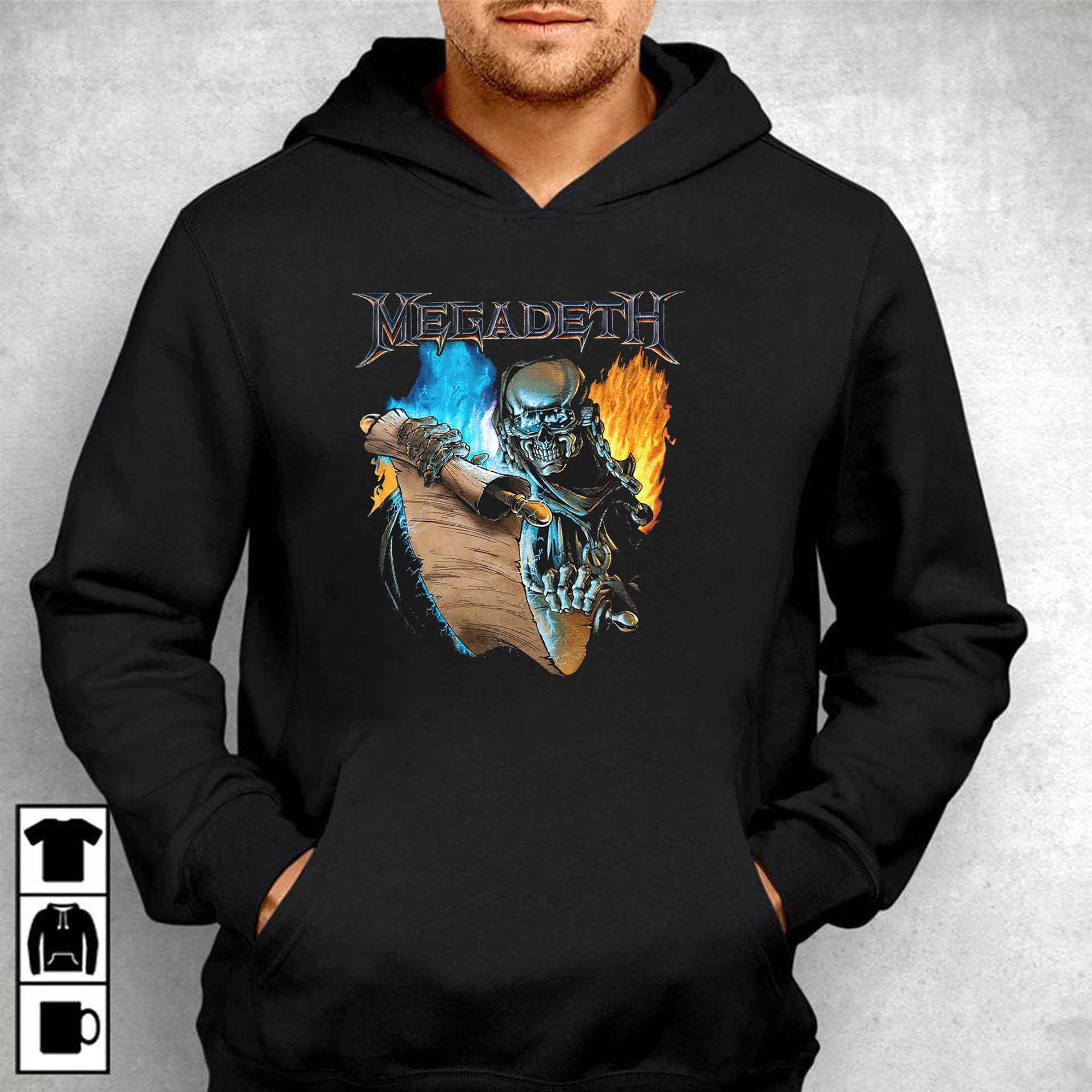 Front & Back Cryptic Writings Megadeth Tee Front & Back Cryptic Writings Megadeth Tee