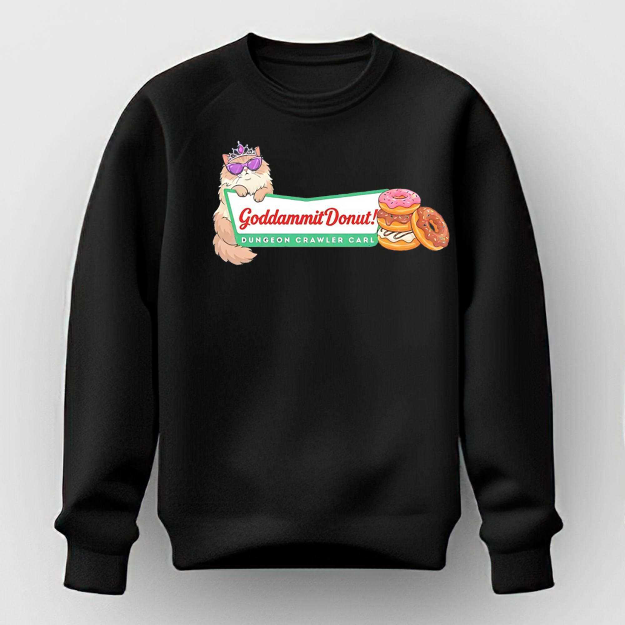 Goddammit Donut Dungeon Crawler Carl Tee Goddammit Donut Dungeon Crawler Carl Tee