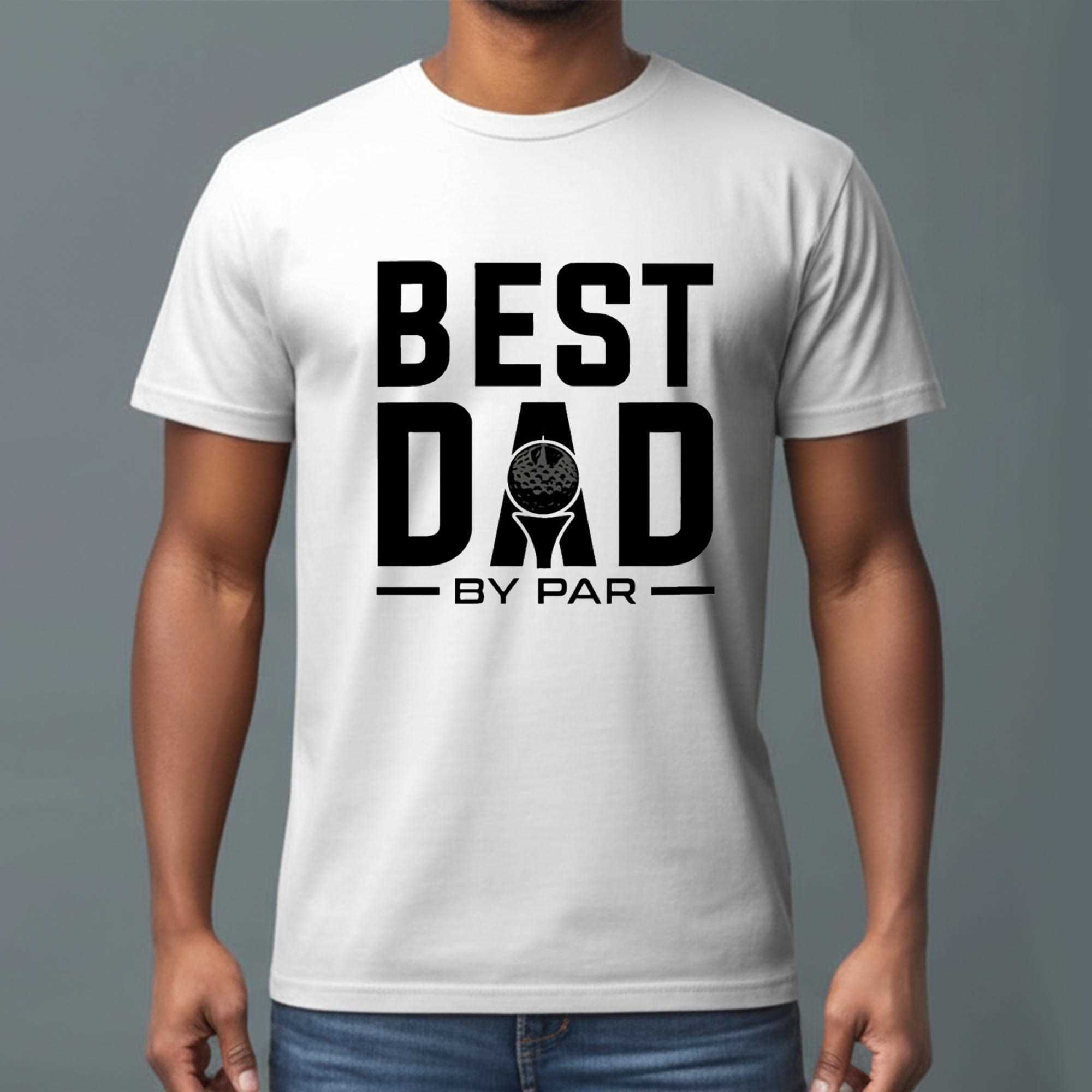 Golf Best Dad By Par Tee