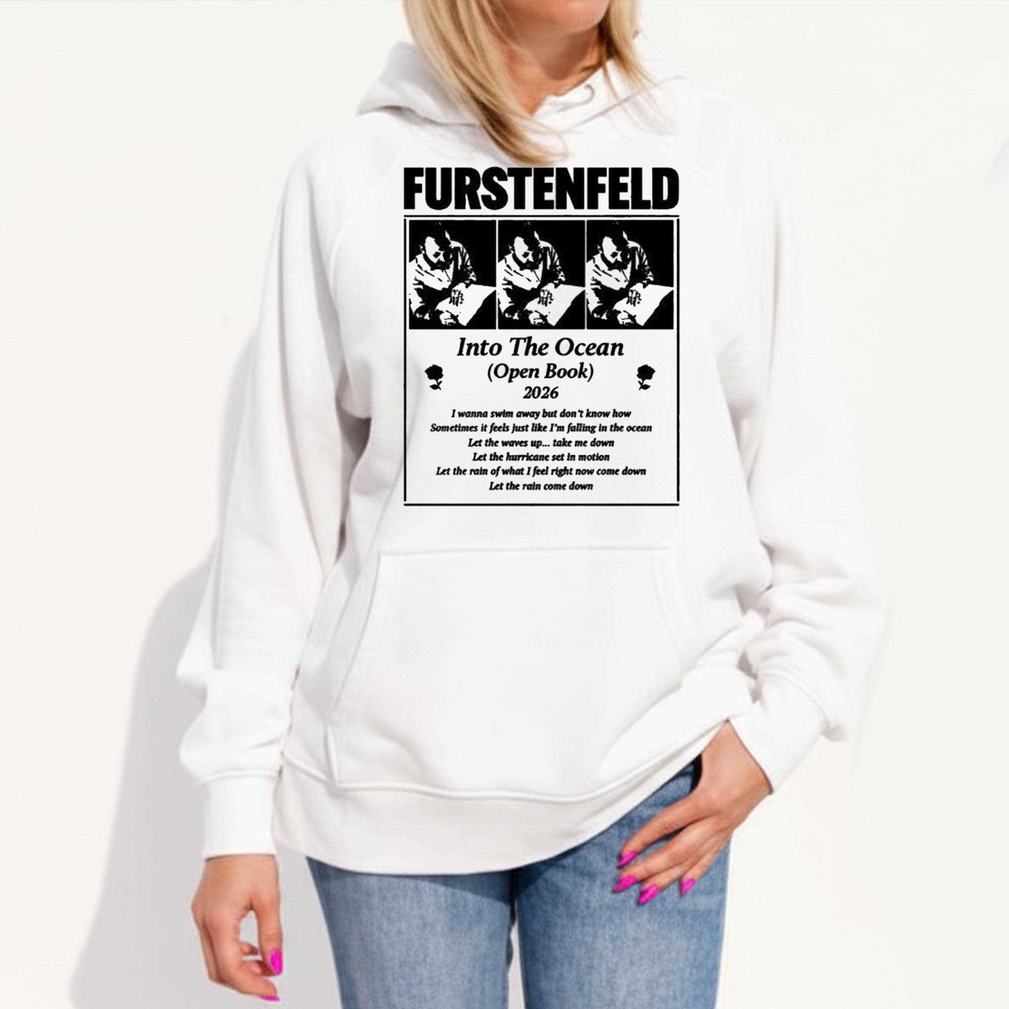 Justin Furstenfeld Furstenfeld X Into The Ocean Lyric Tee Justin Furstenfeld Furstenfeld X Into The Ocean Lyric Tee