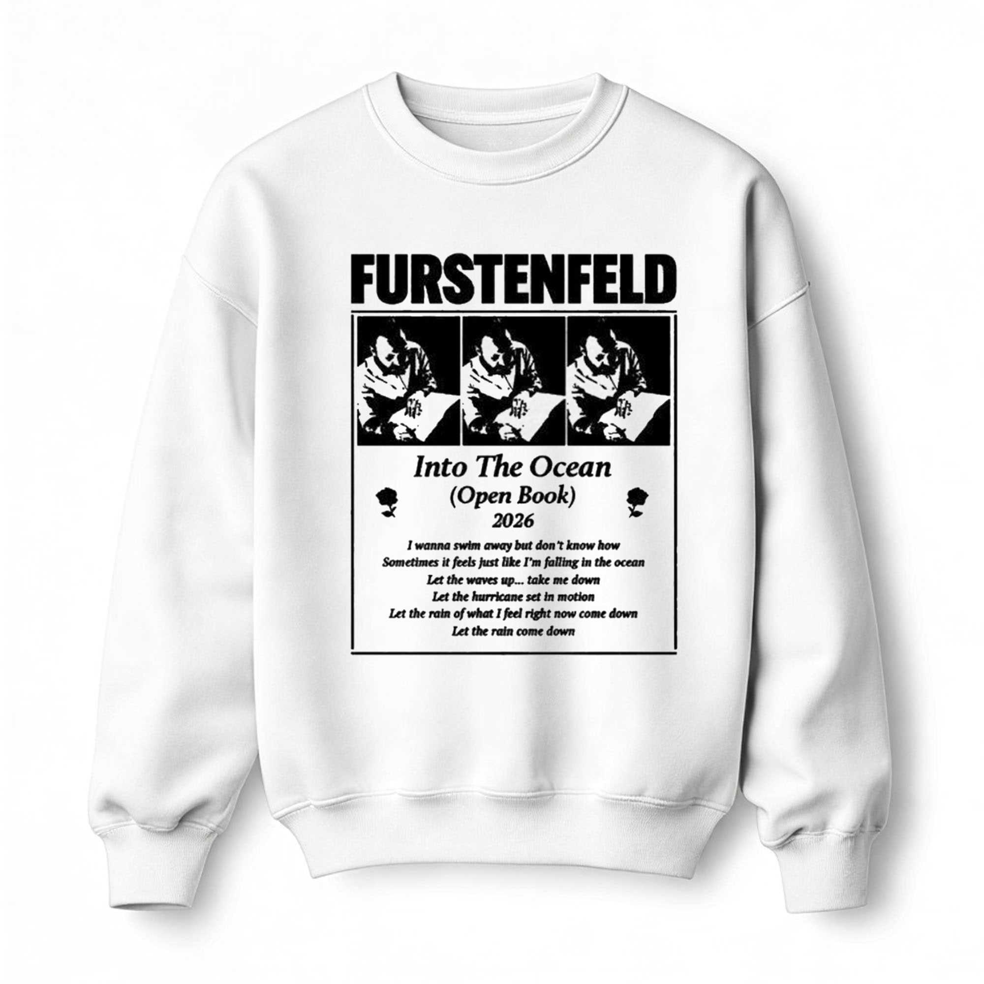 Justin Furstenfeld Furstenfeld X Into The Ocean Lyric Tee Justin Furstenfeld Furstenfeld X Into The Ocean Lyric Tee