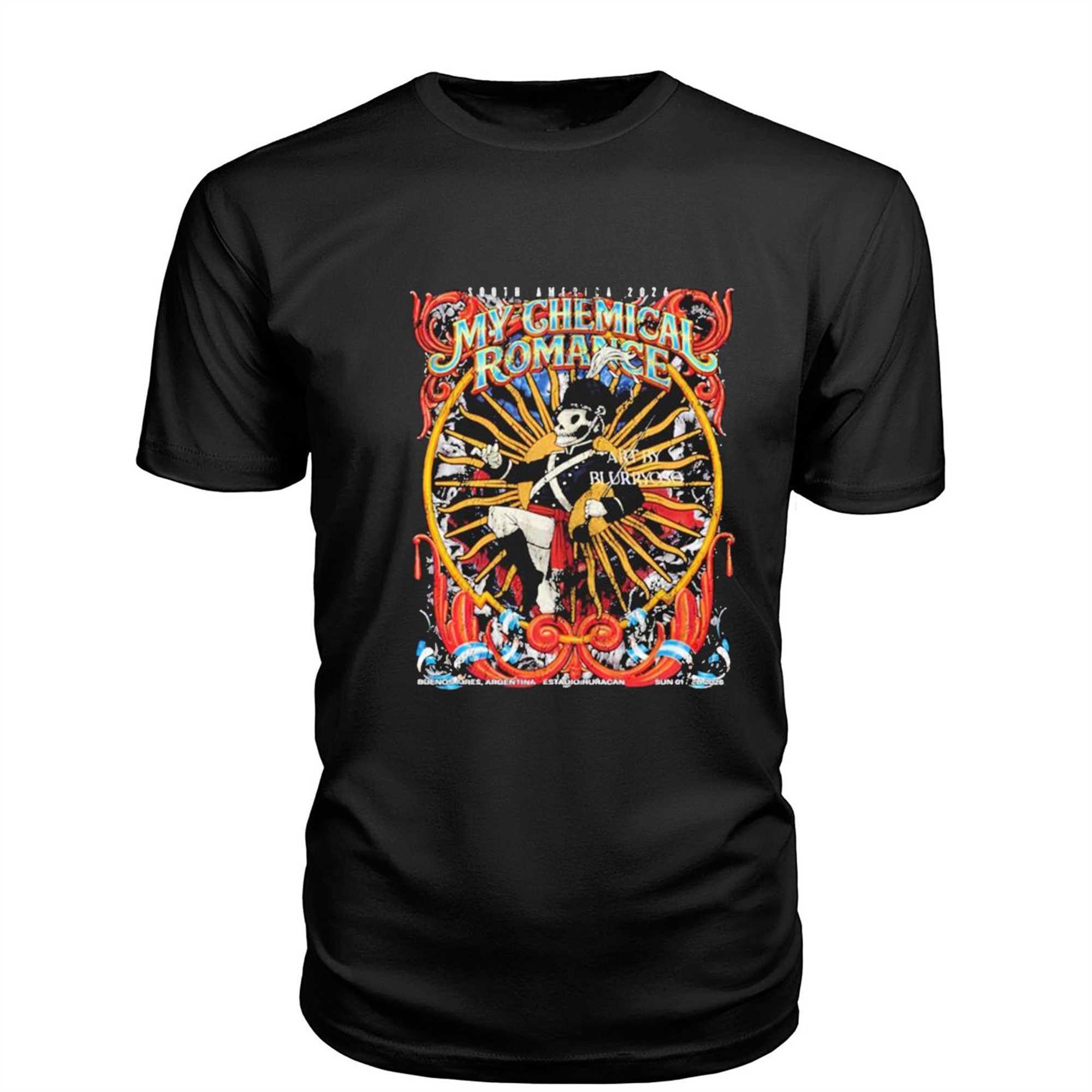 Mcr Argentina 1 2 2026 Tour T-shirt Mcr Argentina 1 2 2026 Tour T-shirt