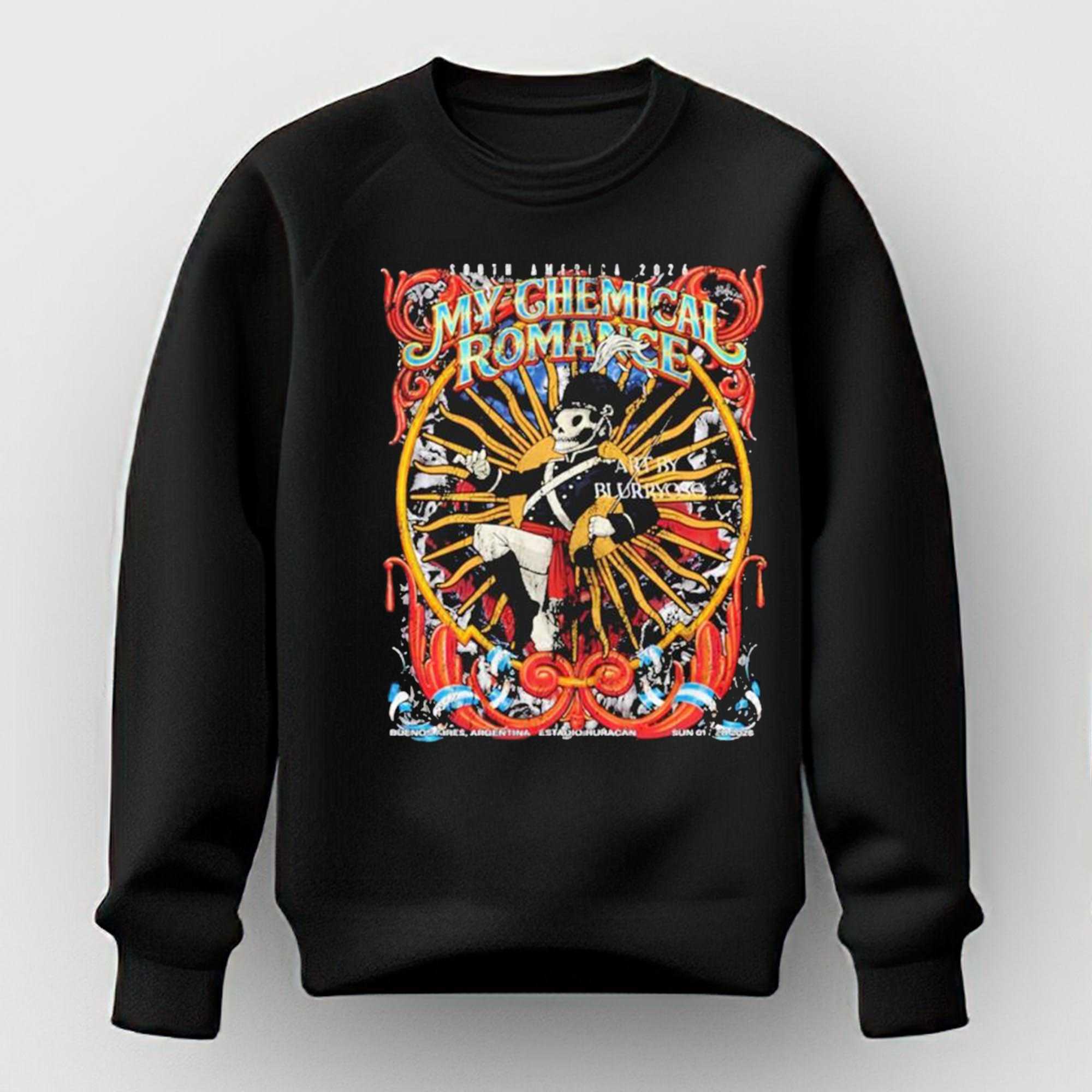 Mcr Argentina 1 2 2026 Tour T-shirt Mcr Argentina 1 2 2026 Tour T-shirt