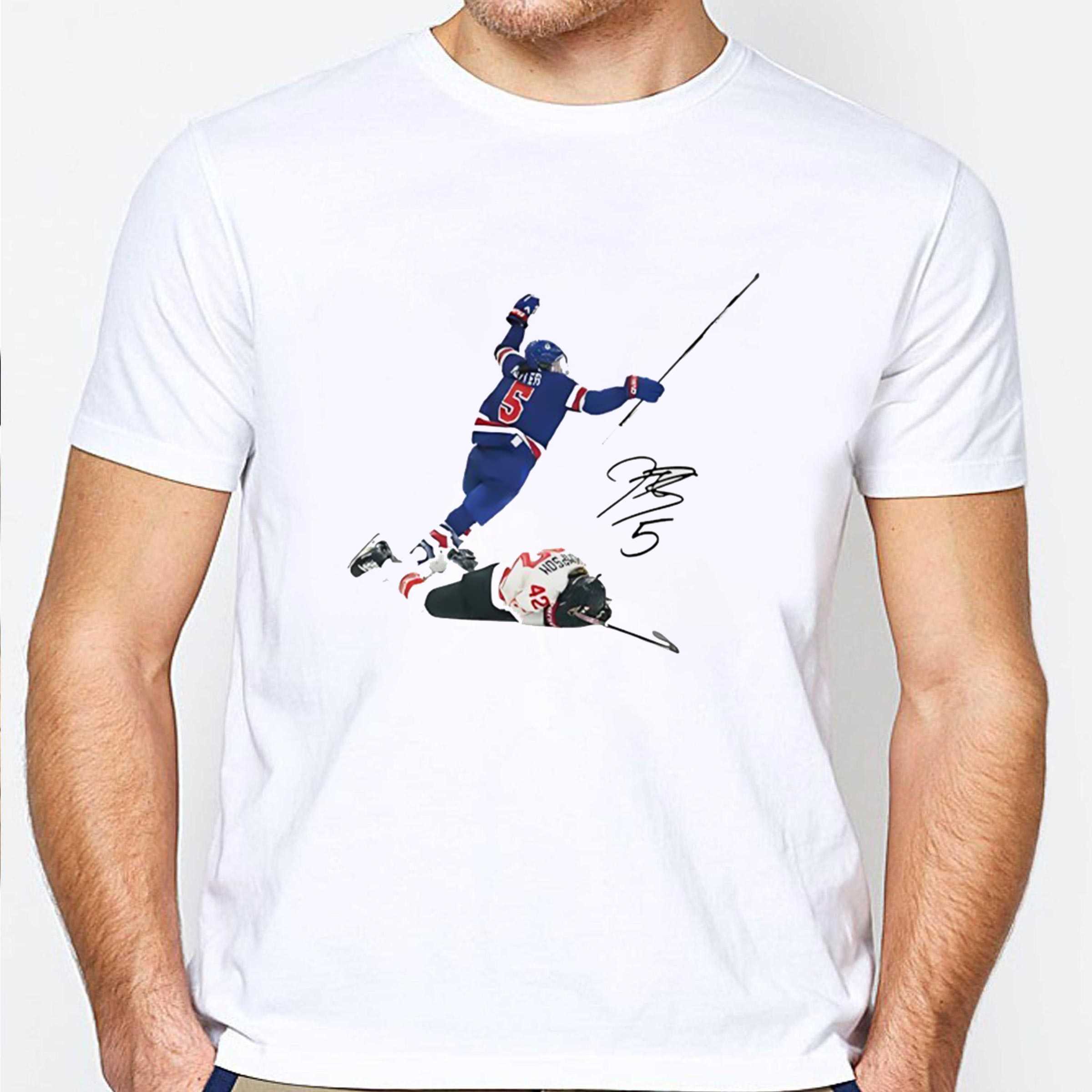 Megan Keller Usa Hockey Celebration Tee Megan Keller Usa Hockey Celebration Tee