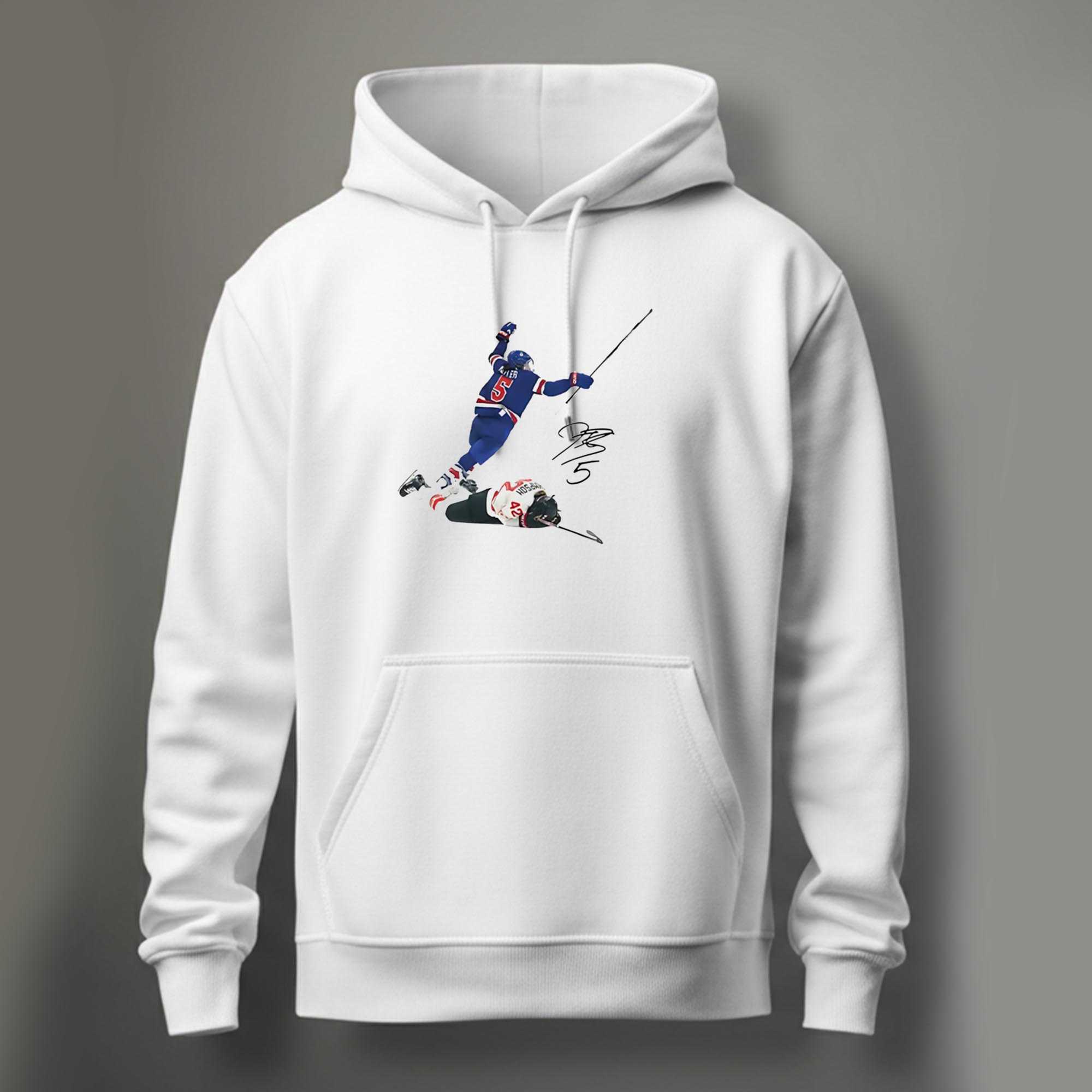 Megan Keller Usa Hockey Celebration Tee Megan Keller Usa Hockey Celebration Tee