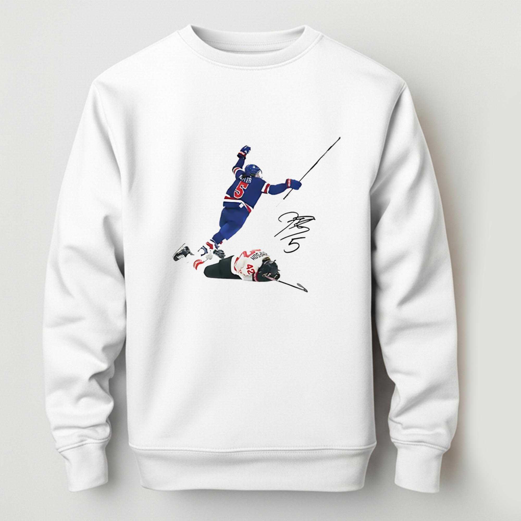Megan Keller Usa Hockey Celebration Tee Megan Keller Usa Hockey Celebration Tee