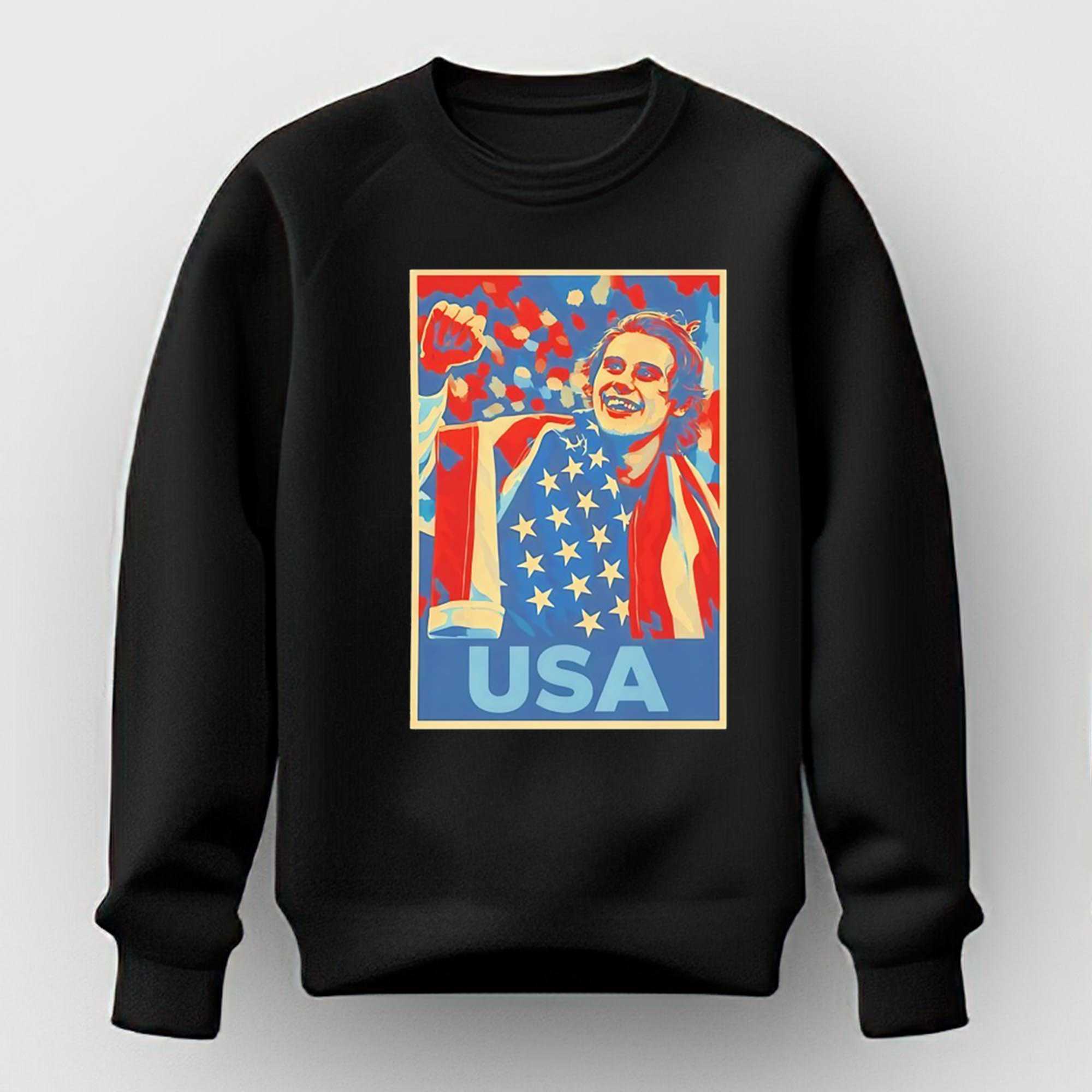 Mens Hockey Usa Golden Goal Jack Hughes Tee Mens Hockey Usa Golden Goal Jack Hughes Tee