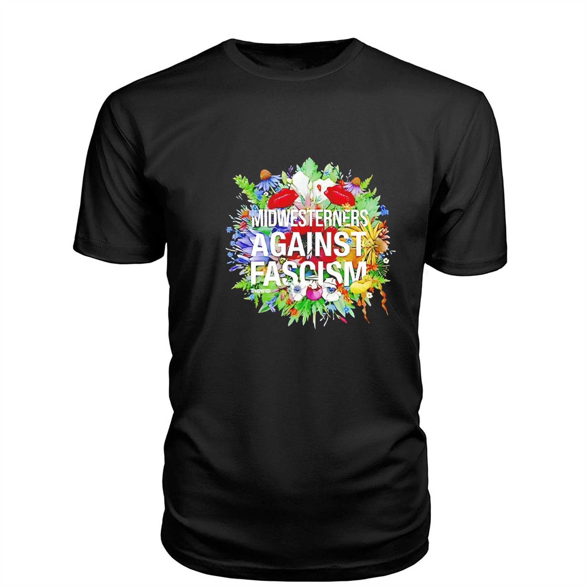 Midwesterners Against Fascism Tee