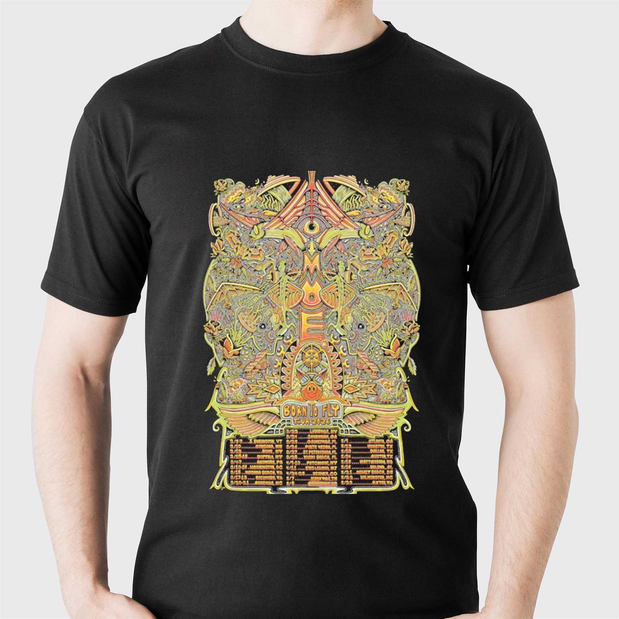 Moe Born To Fly Tour 2026 Poster Tee