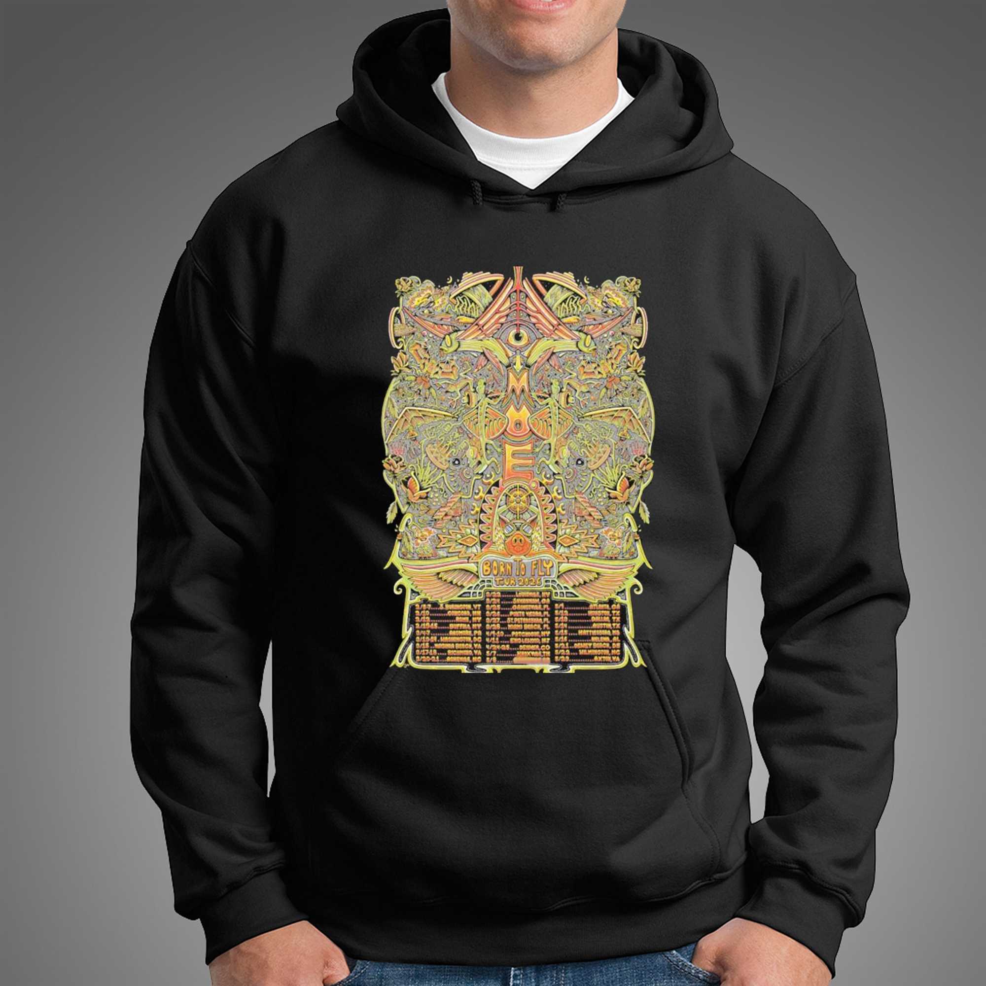 Moe Born To Fly Tour 2026 Poster Tee