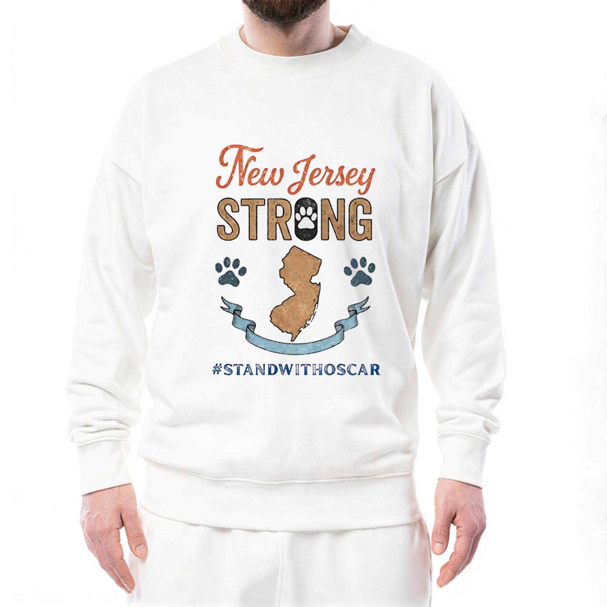 New Jersey Strong Standwithoscar Tee New Jersey Strong Standwithoscar Tee