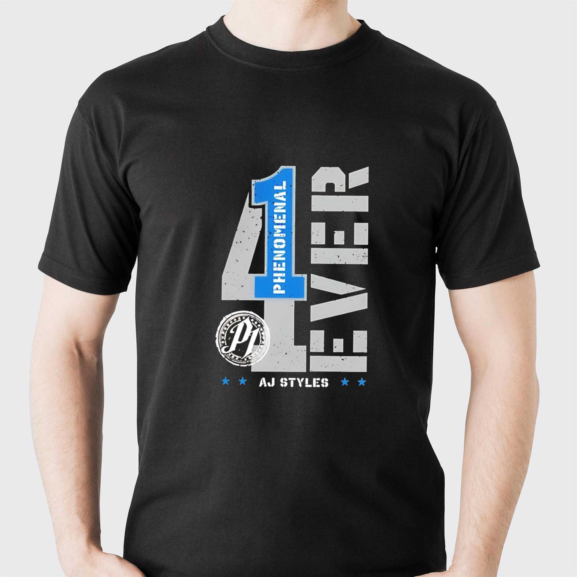 Phenomenal One Forever Wwe Aj Styles Tee