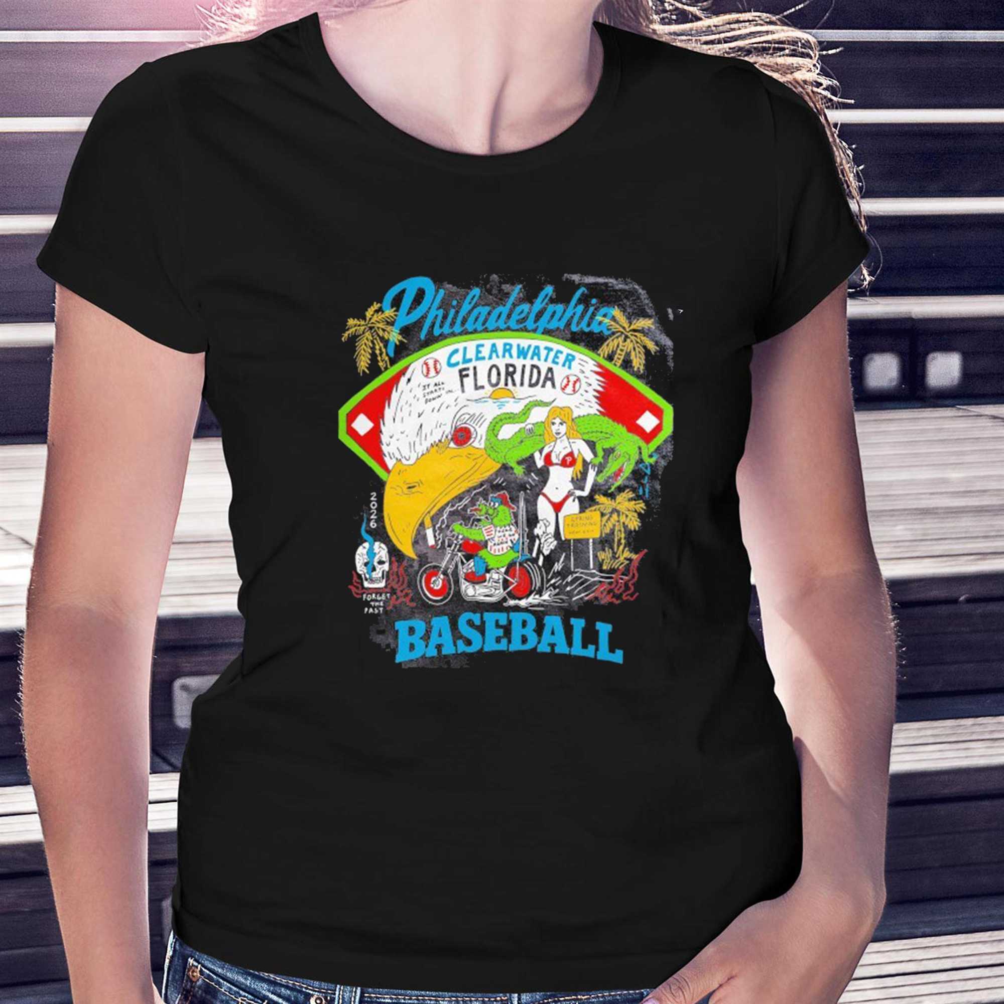 Philadelphia Phillies Clearwater Florida Baseball Mascot Shirt Philadelphia Phillies Clearwater Florida Baseball Mascot Shirt