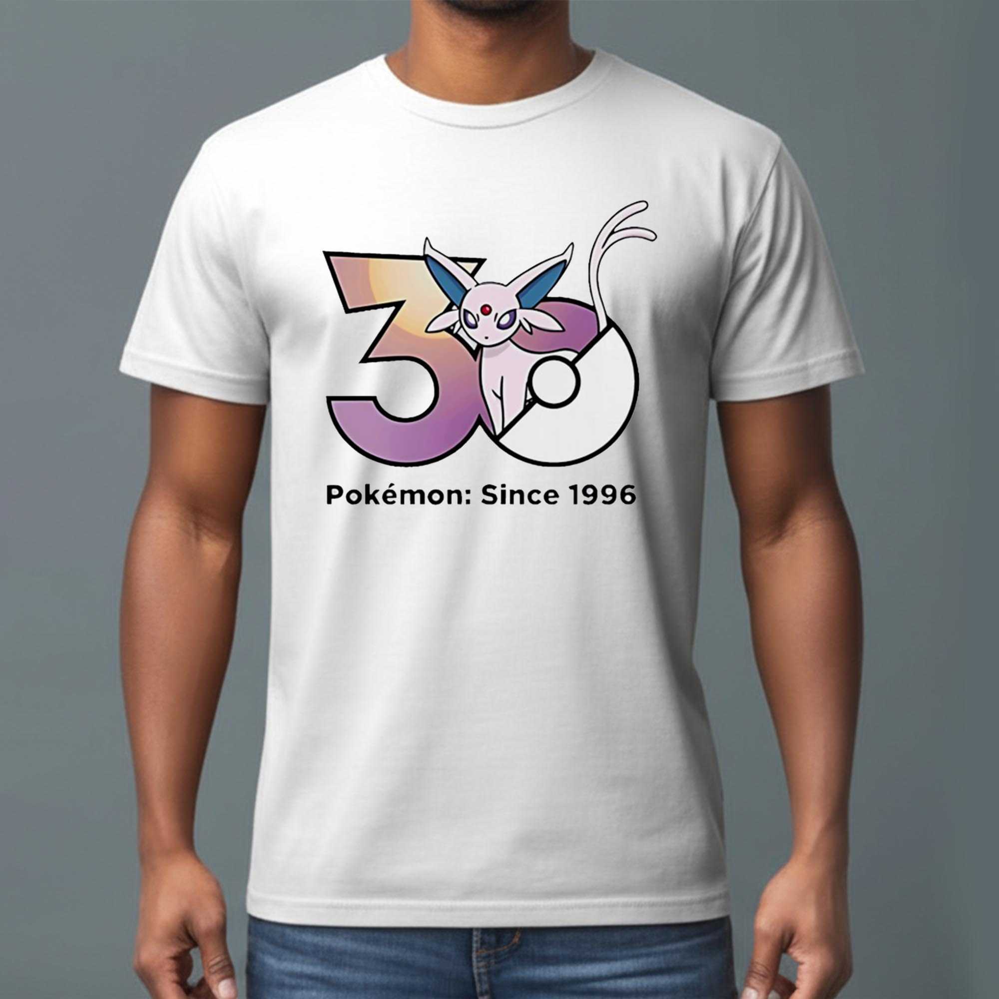 Pokemon 30th 1996 Espeon Tee