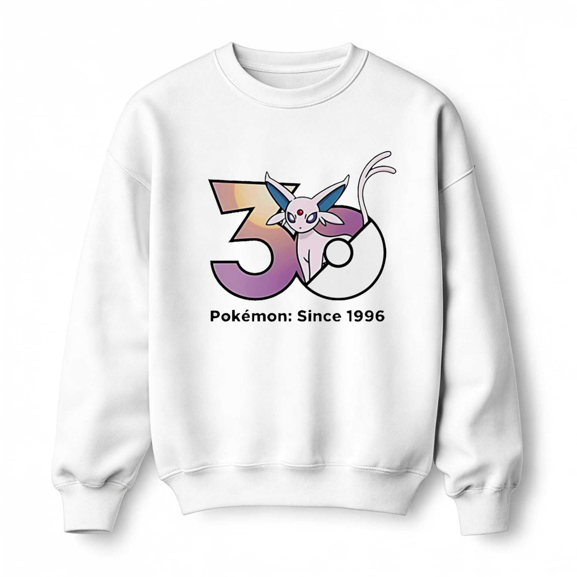 Pokemon 30th 1996 Espeon Tee Pokemon 30th 1996 Espeon Tee