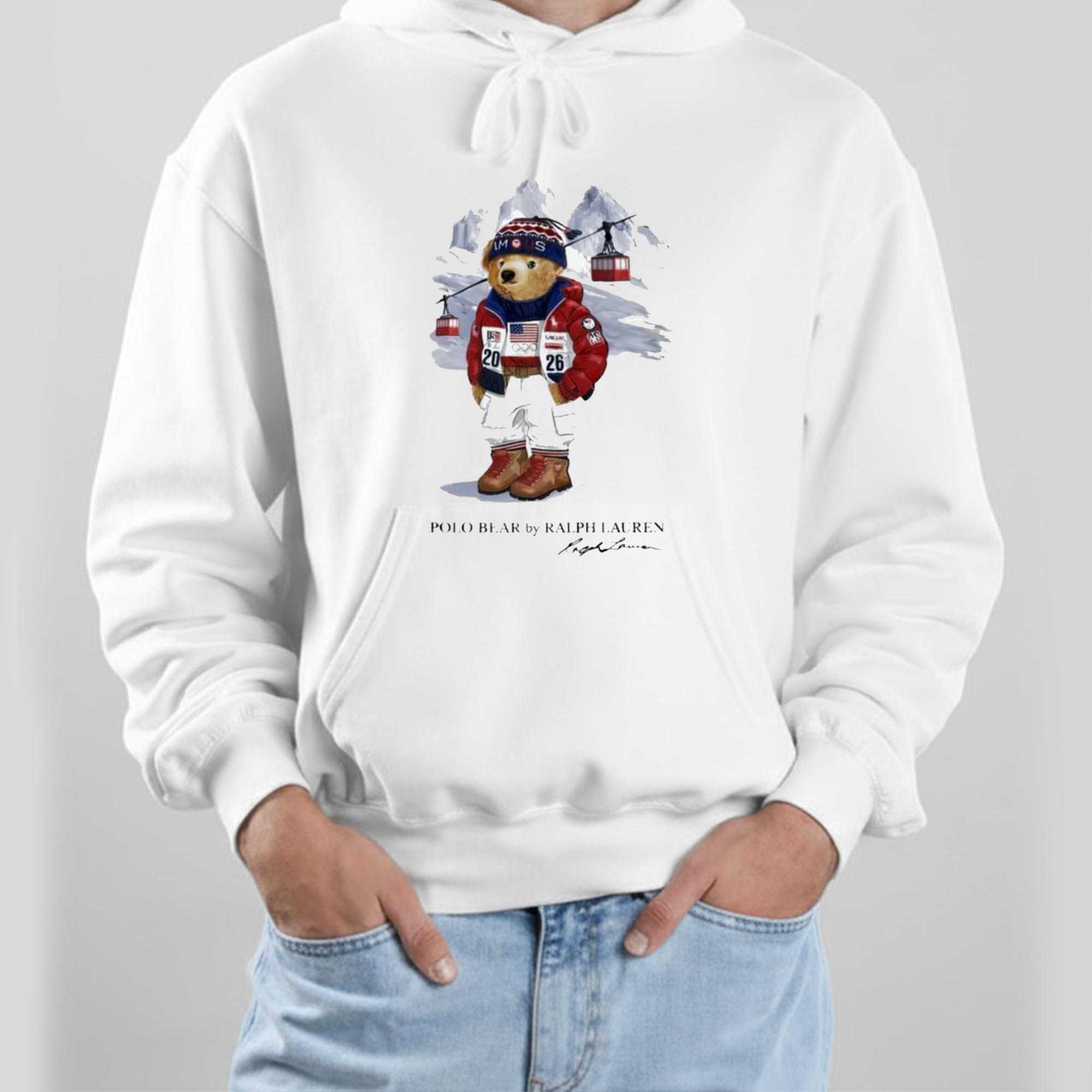Polo Bear Ralph Lauren 2026 Winter Olympics Shirt Polo Bear Ralph Lauren 2026 Winter Olympics Shirt