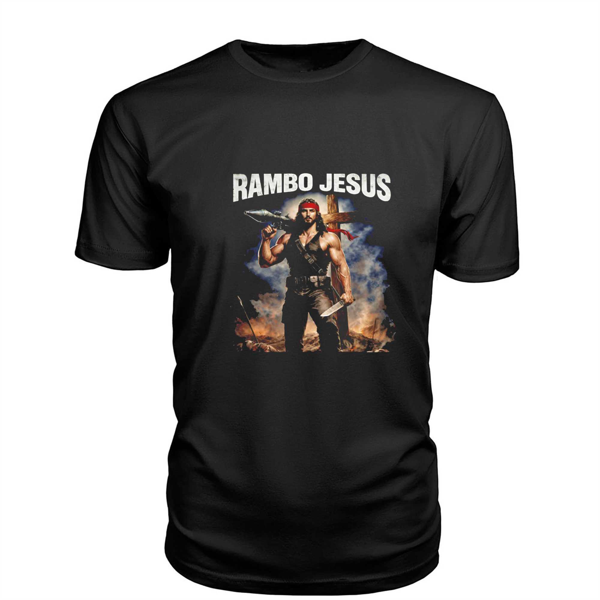 Rambo Jesus Tee