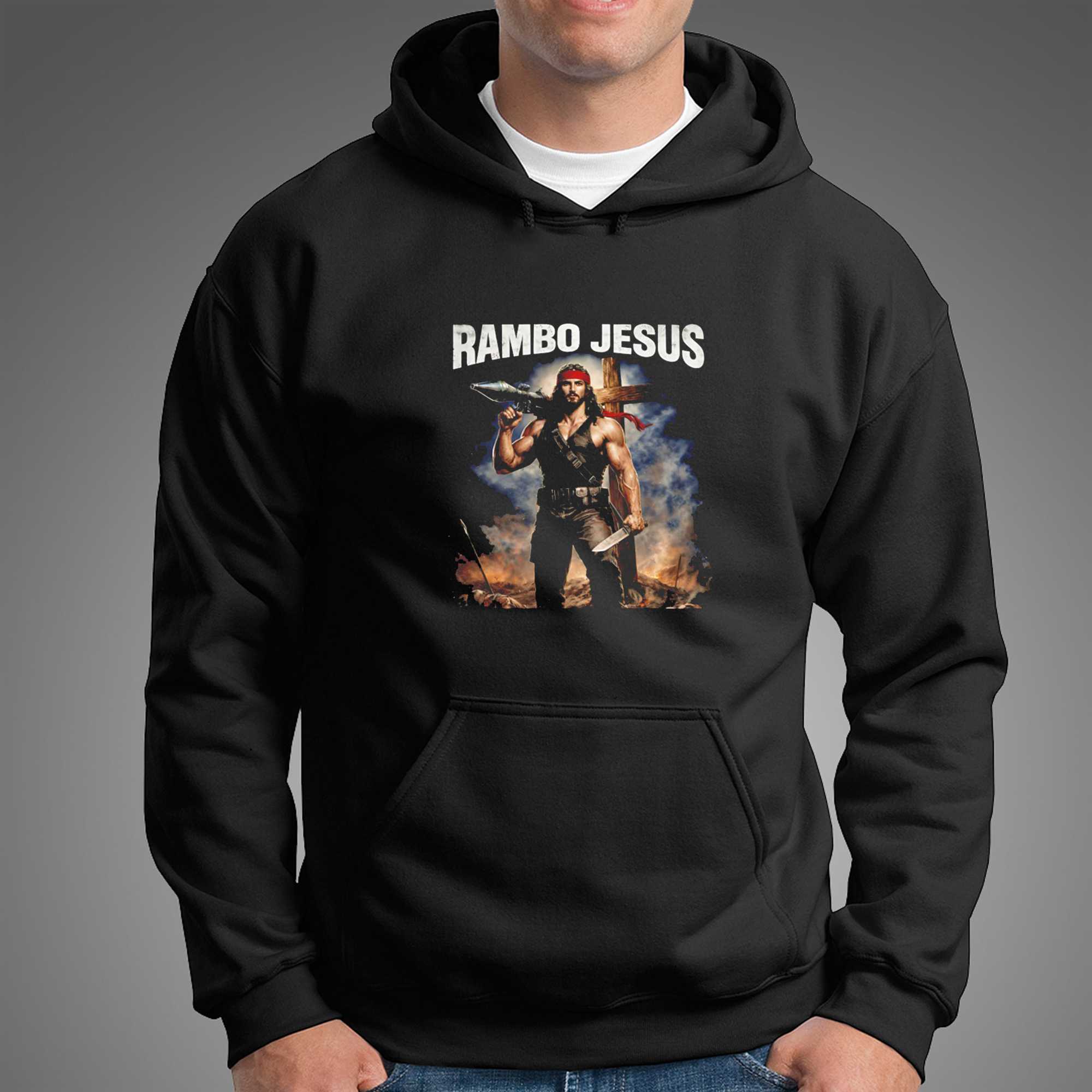 Rambo Jesus Tee