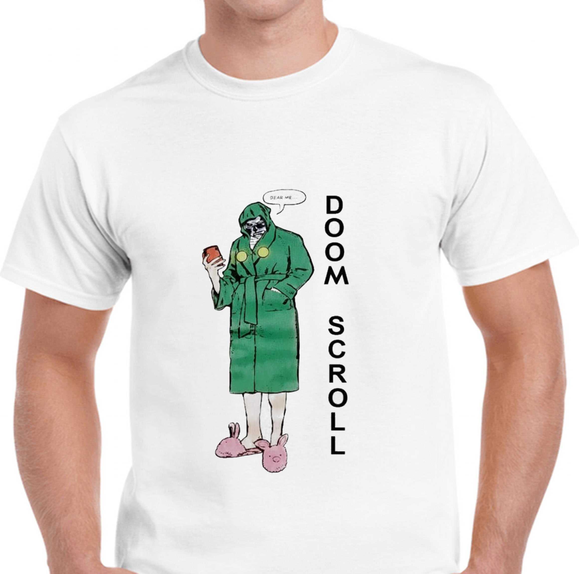 Robert Downey Jr Doom Scroll Tee