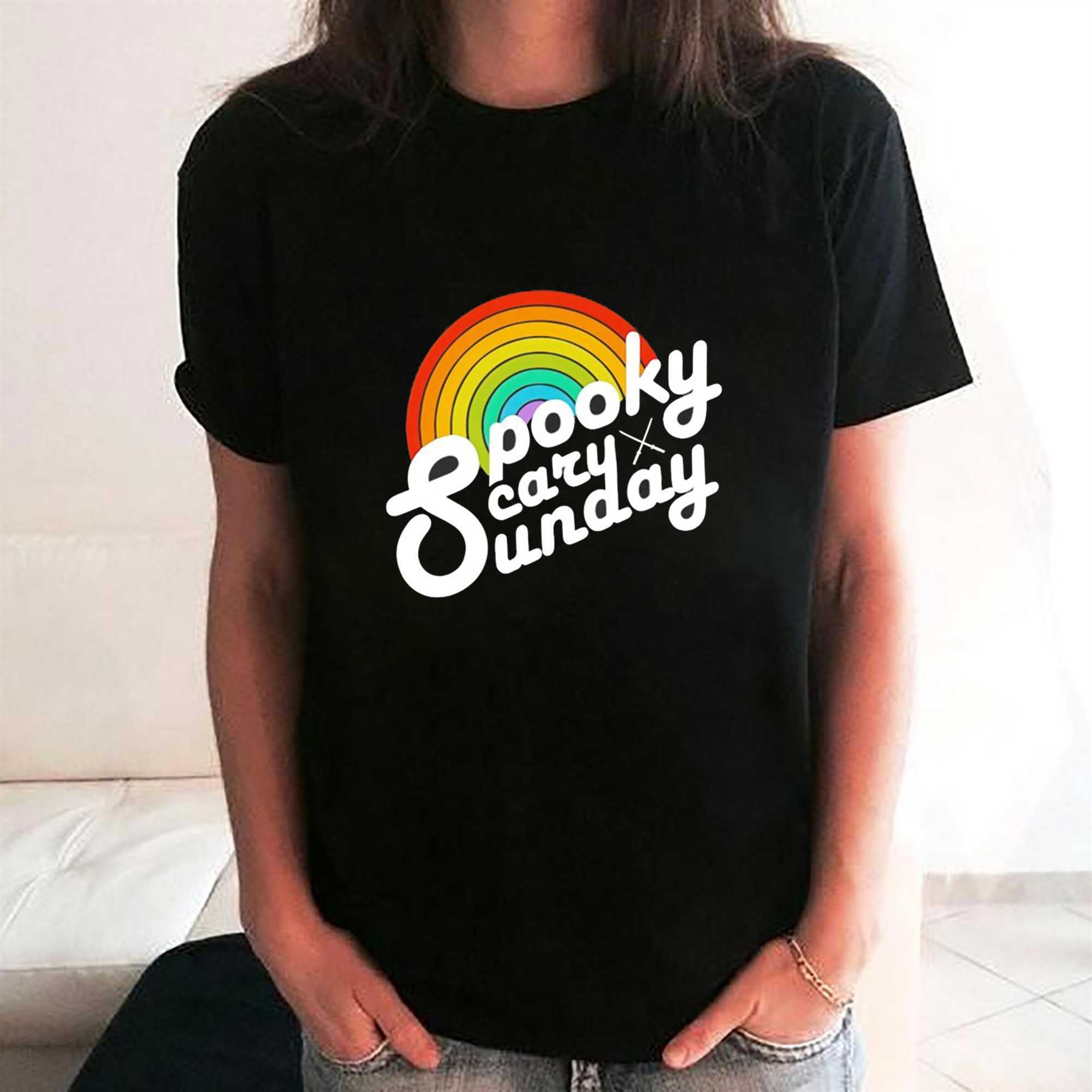 Spooky Scary Sunday Tee Spooky Scary Sunday Tee