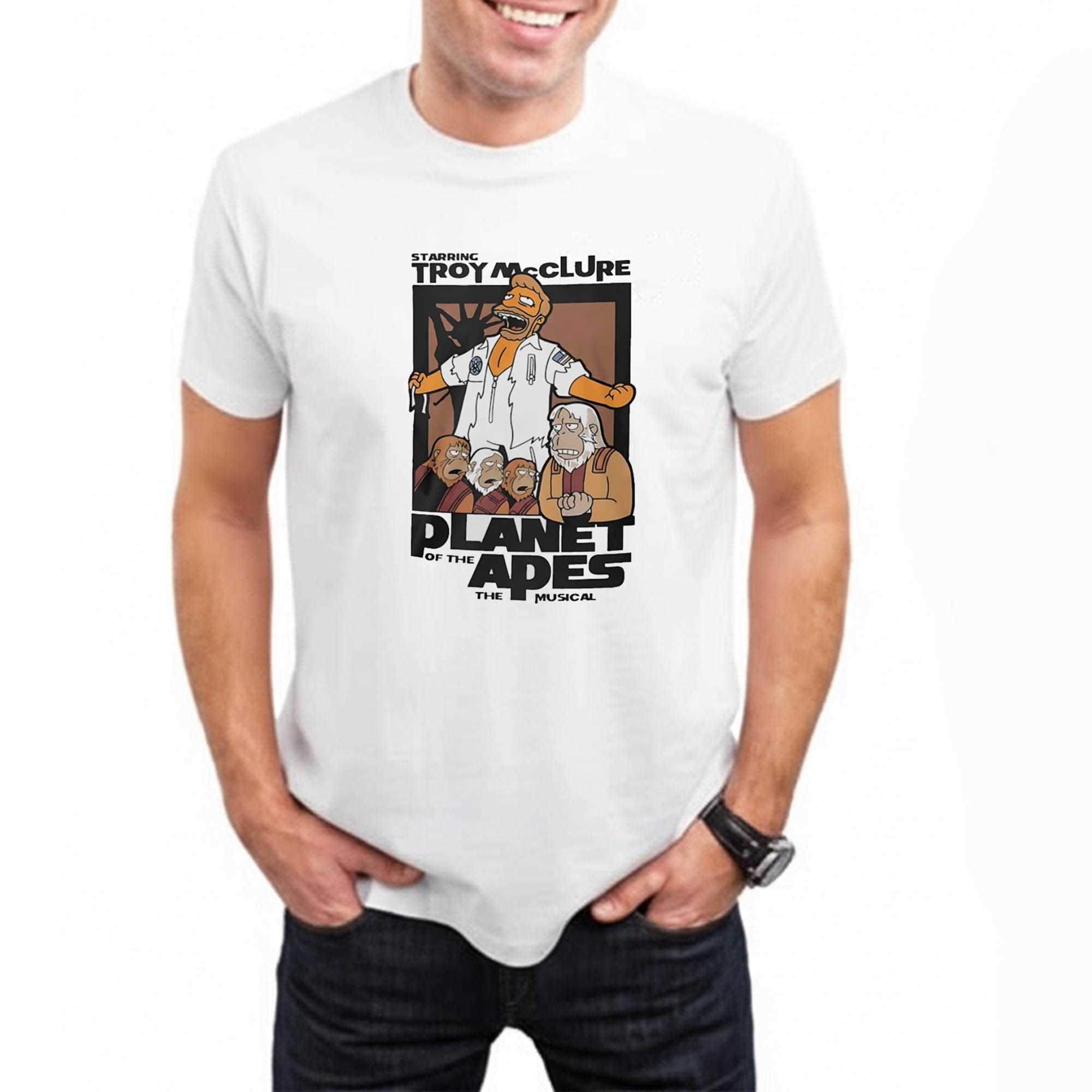 Starring Troy Mcclure Planet Of The Apes The Musical Tee Starring Troy Mcclure Planet Of The Apes The Musical Tee