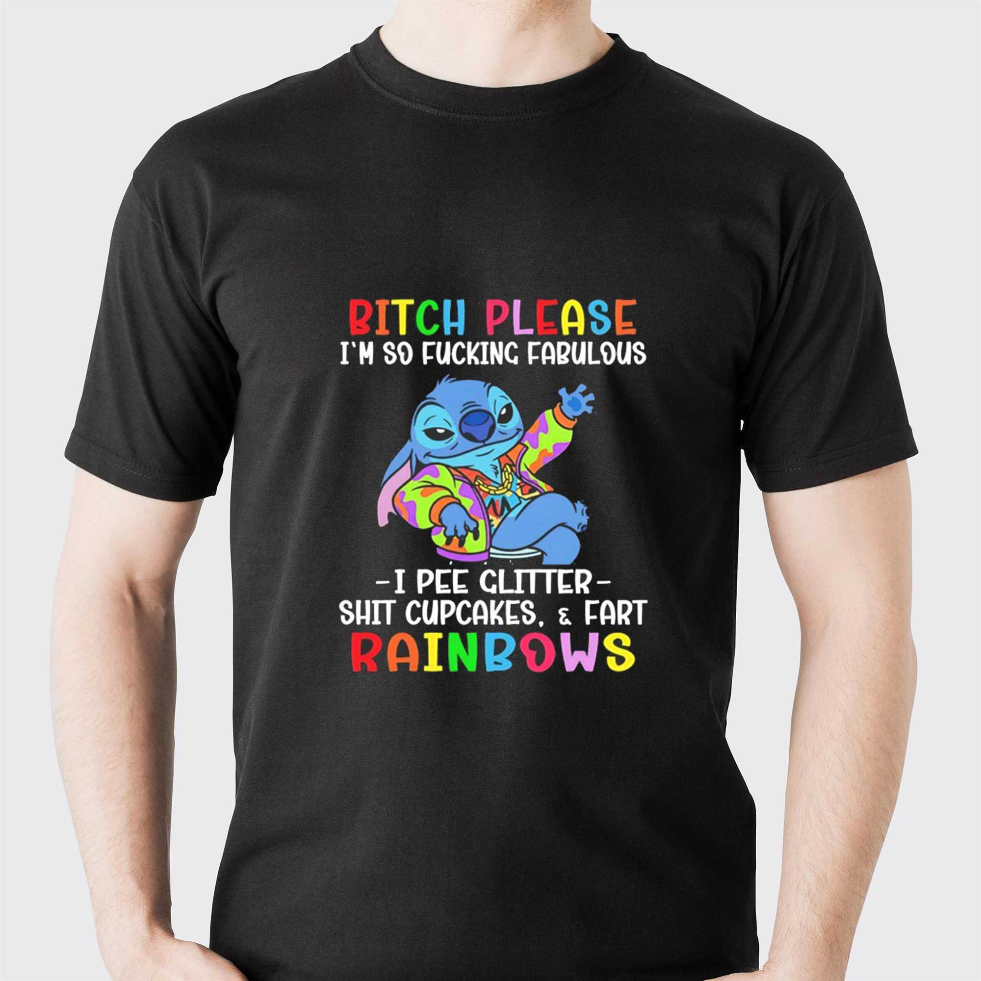 Stitch Bitch Please Im So Fucking Fabulous Tee