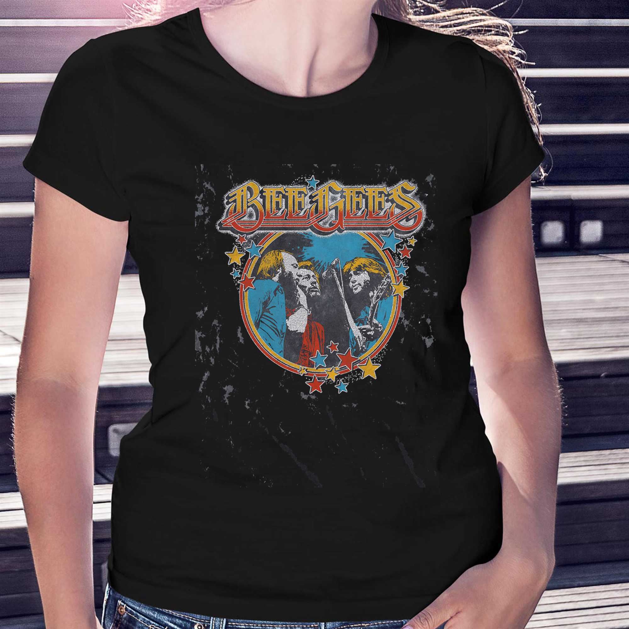 Superstars Bee Gees Mineral Wash Tee Superstars Bee Gees Mineral Wash Tee