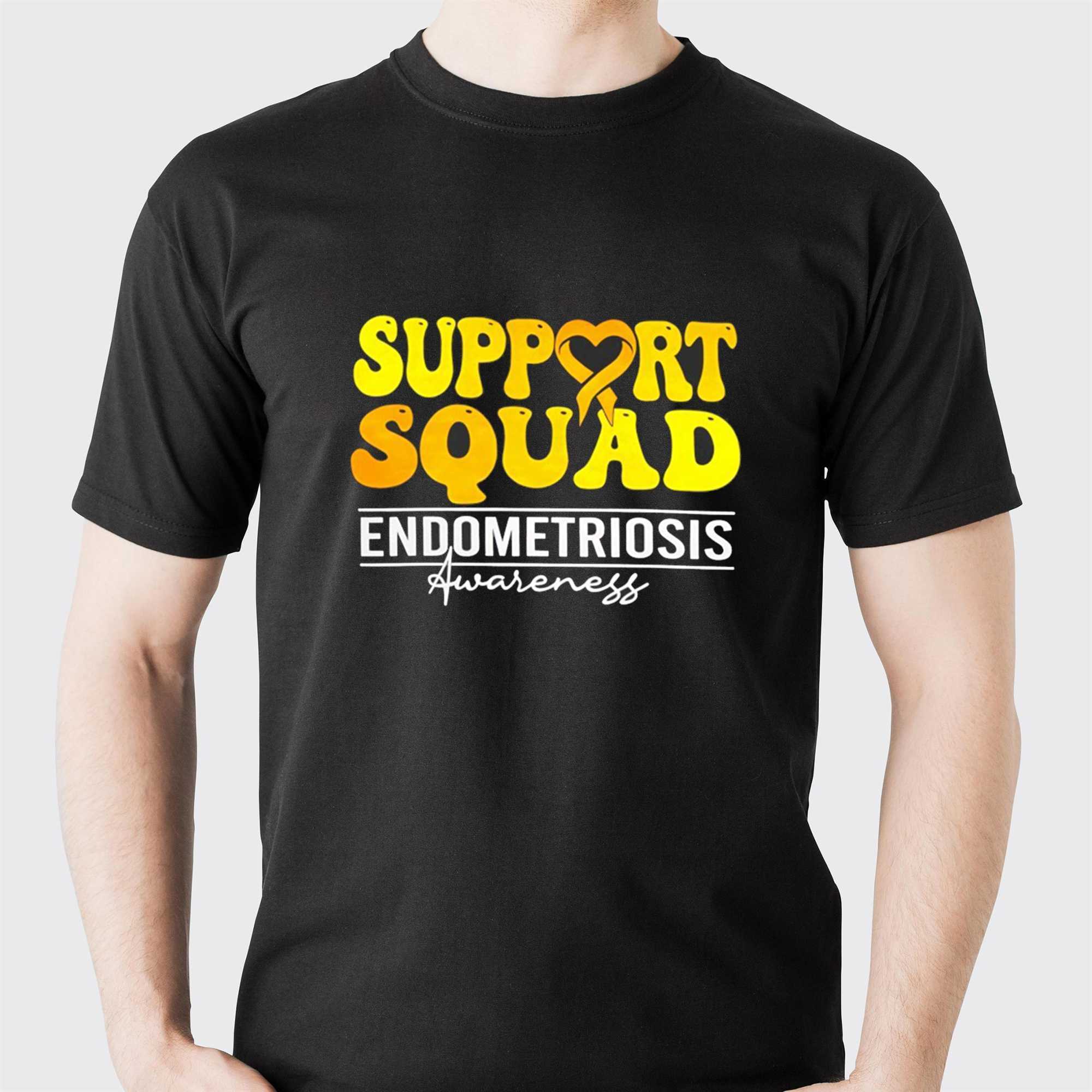 Support Squad Endometriosis Awareness Tee