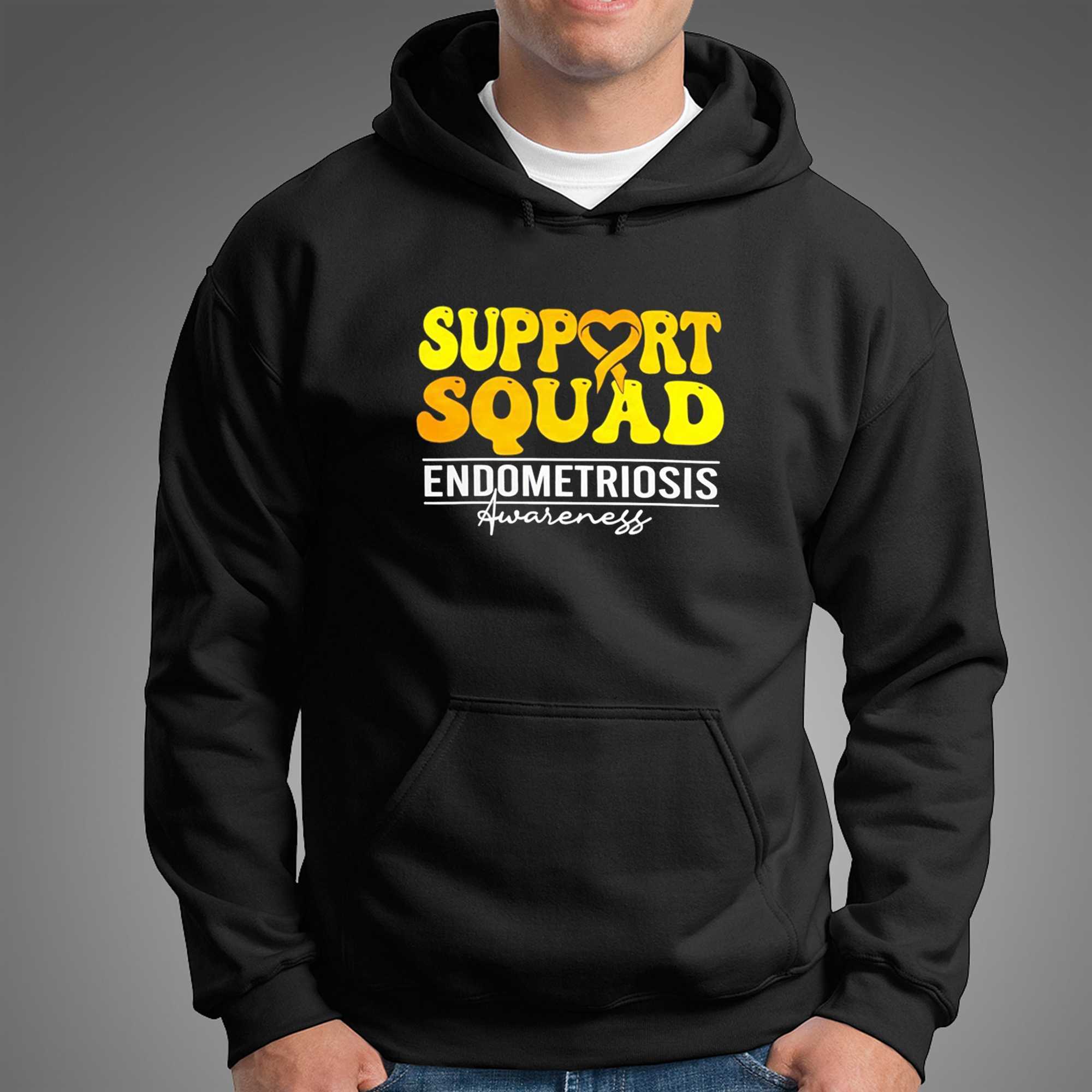 Support Squad Endometriosis Awareness Tee